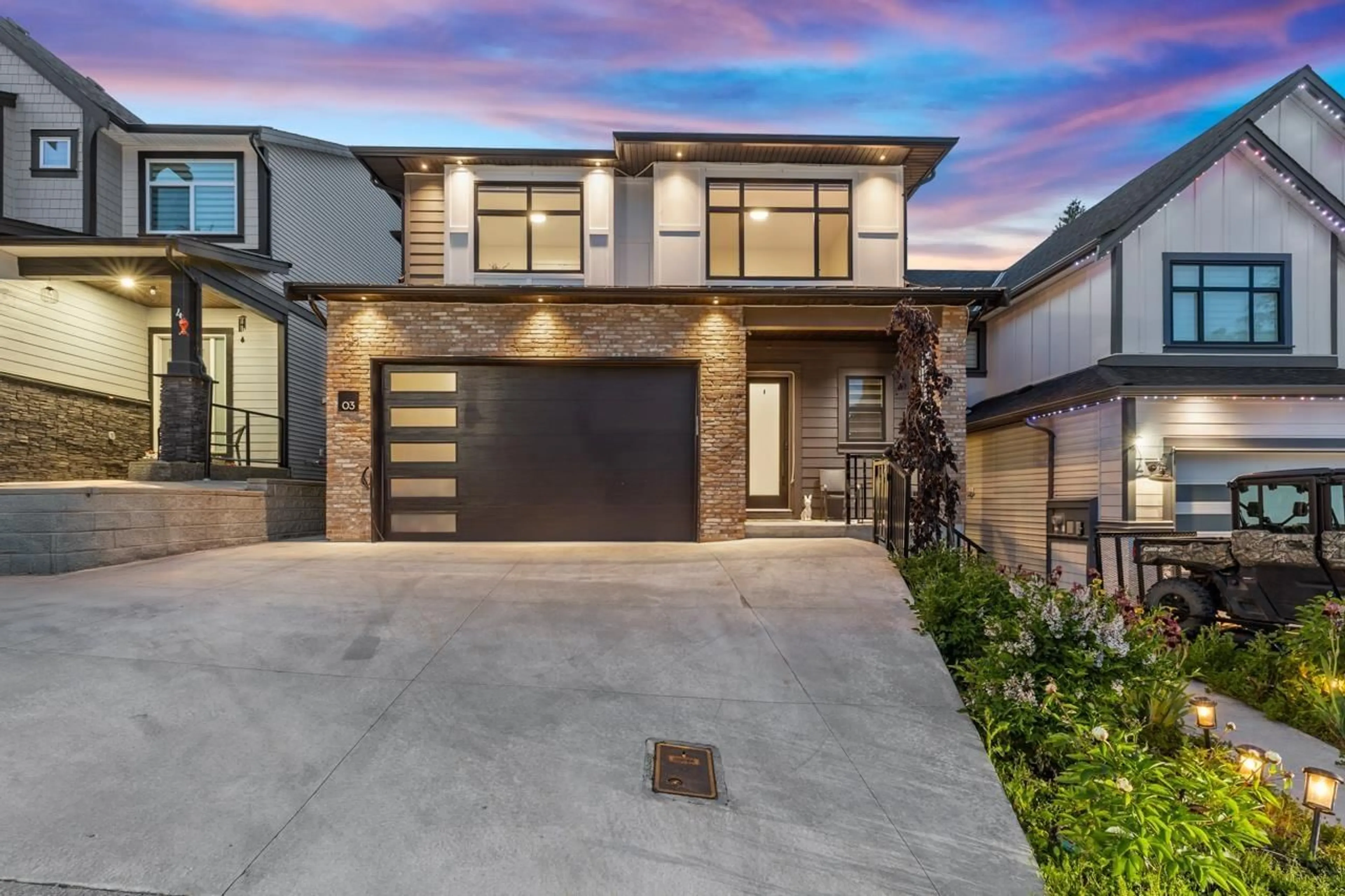 Home with brick exterior material, street for 3 - 4581 SUMAS MOUNTAIN, Abbotsford British Columbia V3G0H3