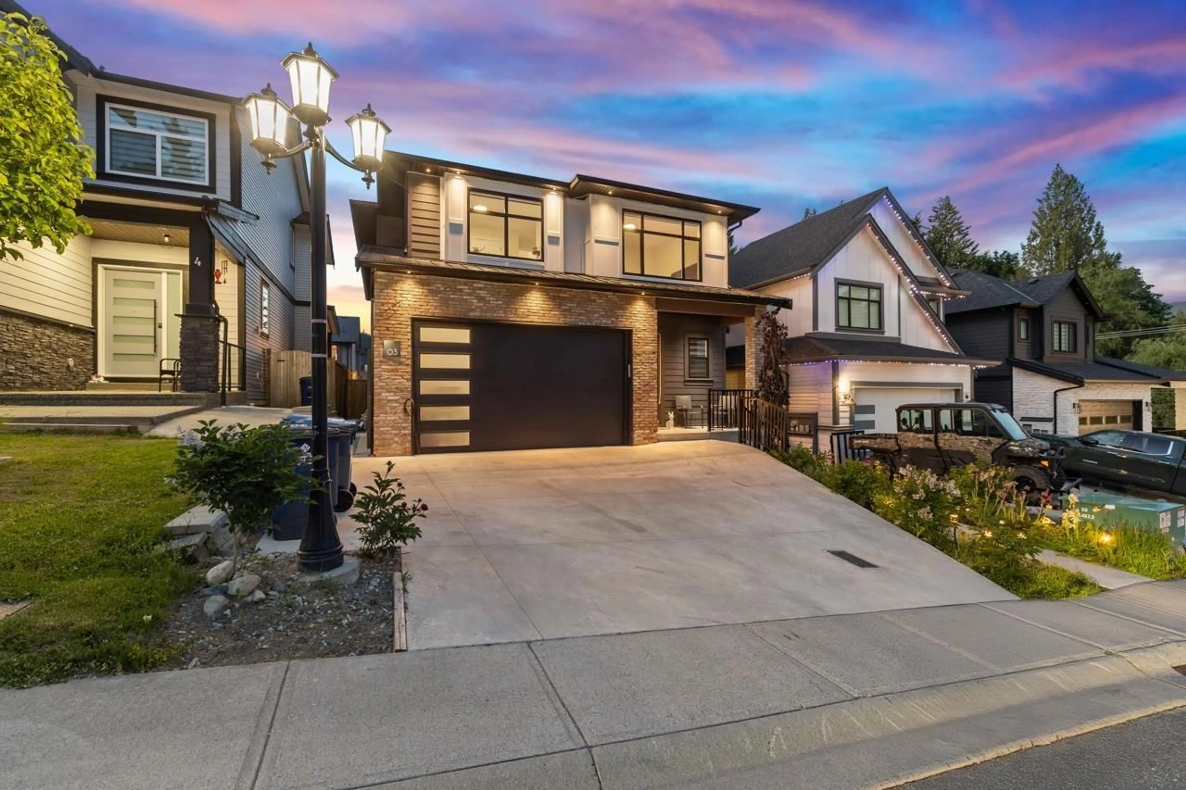 Home with brick exterior material, street for 3 - 4581 SUMAS MOUNTAIN, Abbotsford British Columbia V3G0H3