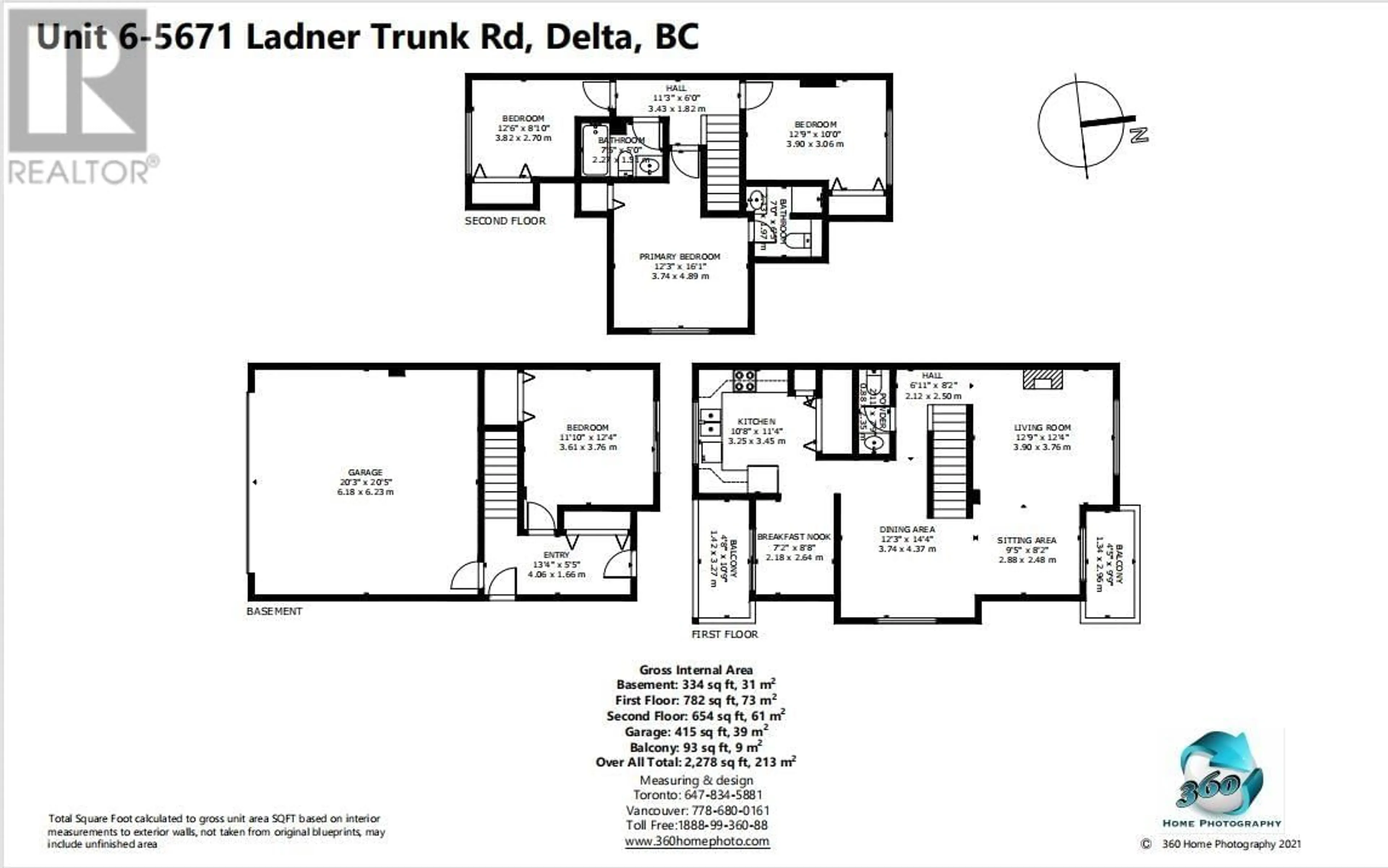 Floor plan for 6 - 5671 LADNER TRUNK ROAD, Delta British Columbia V4K1X3