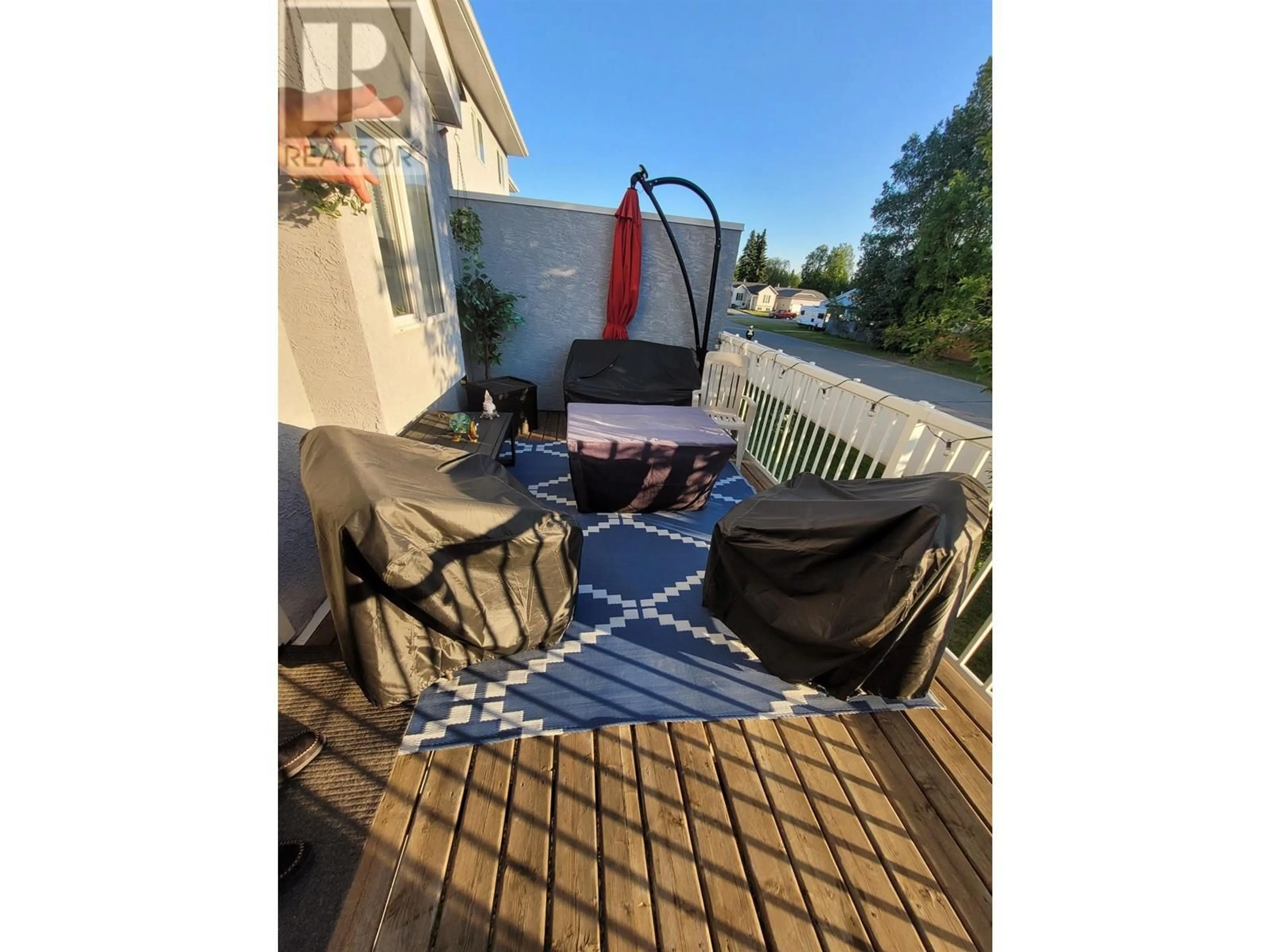 Patio, water/lake/river/ocean view for 319 - 6450 DAWSON ROAD, Prince George British Columbia V2K5Y4