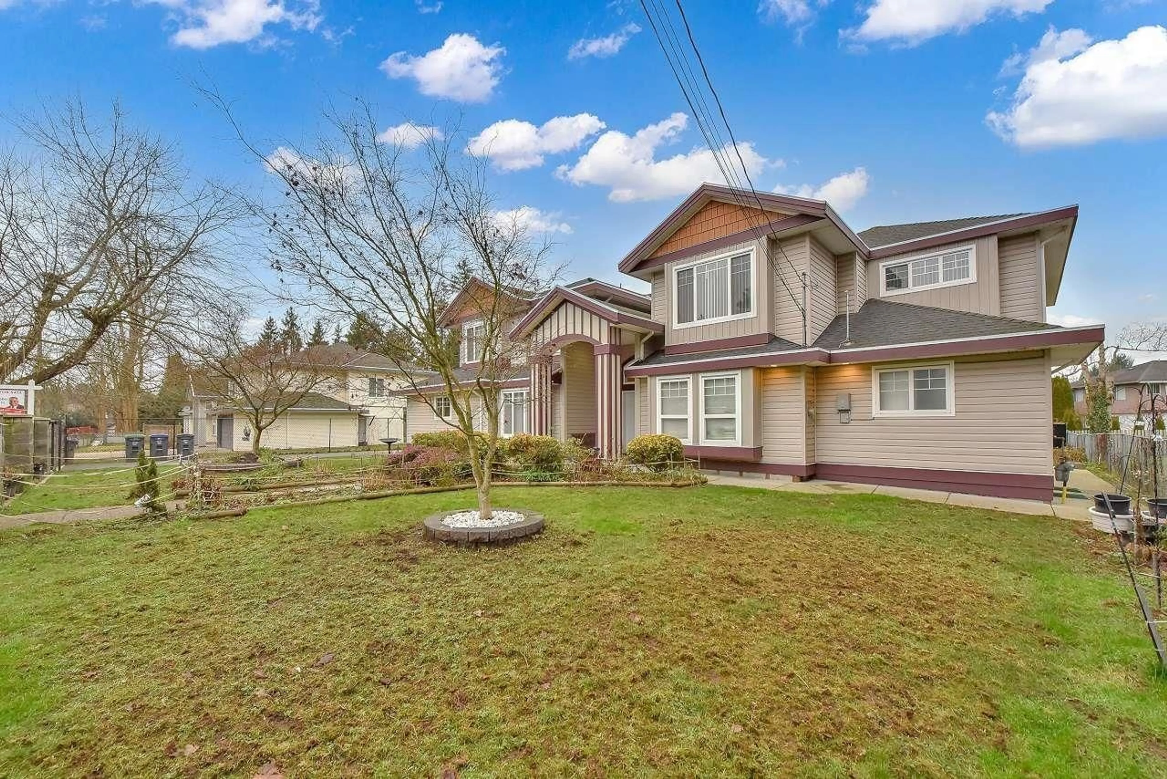 Home with vinyl exterior material, street for 13033 OLD YALE, Surrey British Columbia V3T3C3