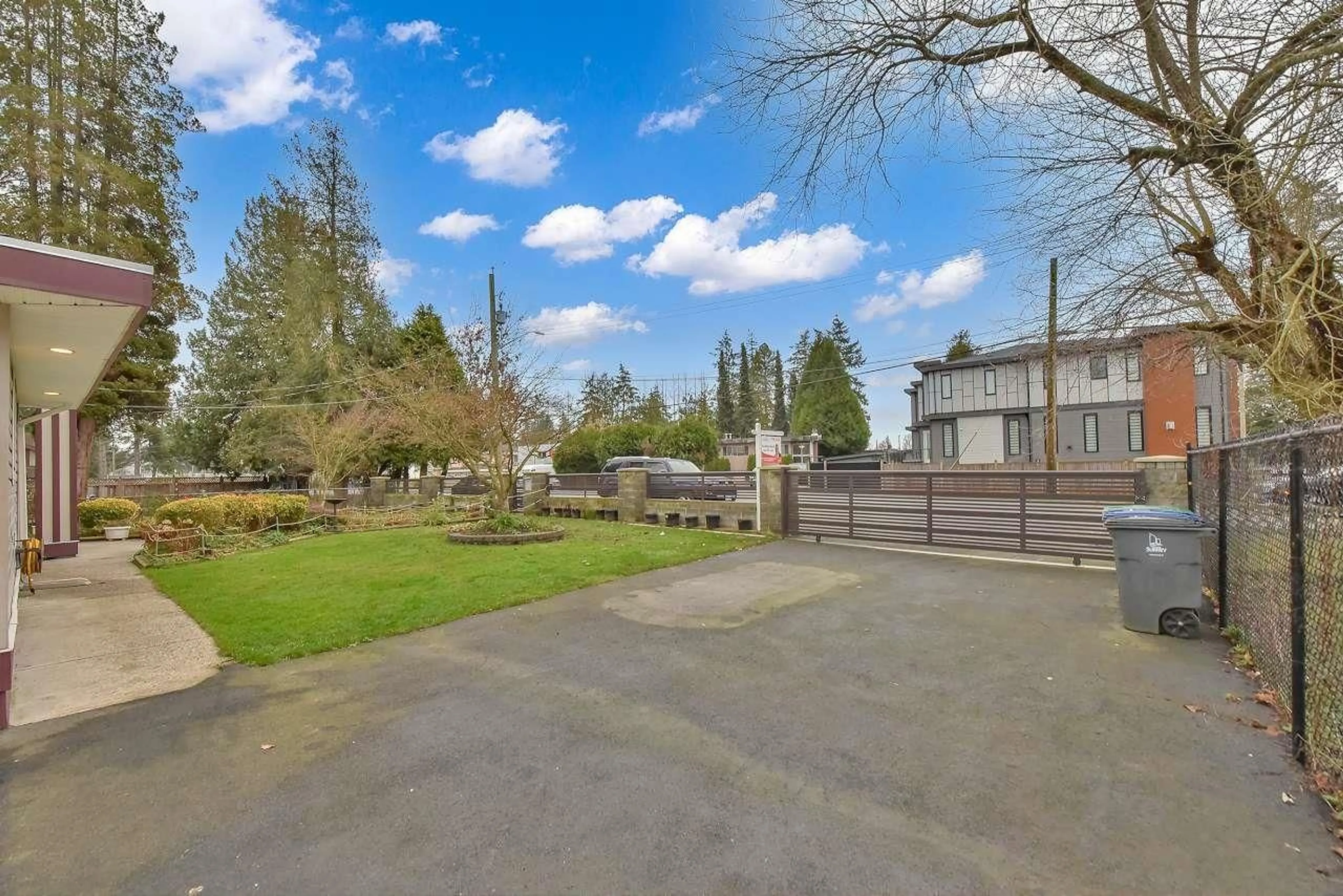 A pic from outside/outdoor area/front of a property/back of a property/a pic from drone, street for 13033 OLD YALE, Surrey British Columbia V3T3C3