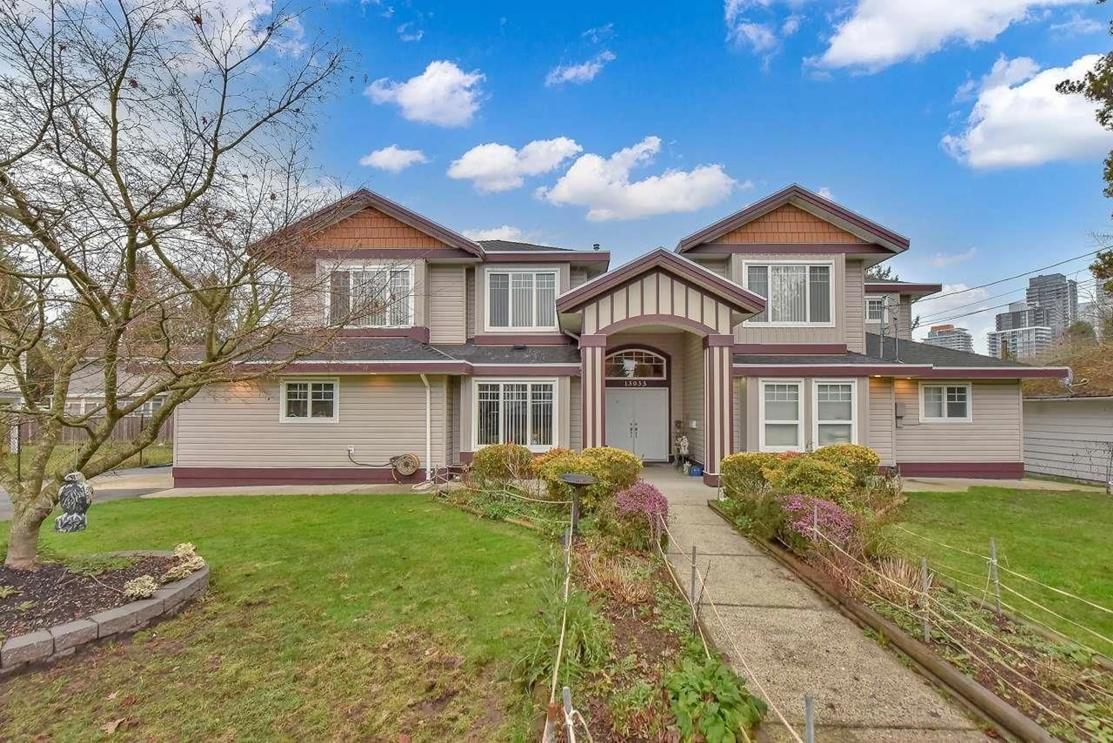 Home with brick exterior material, street for 13033 OLD YALE, Surrey British Columbia V3T3C3
