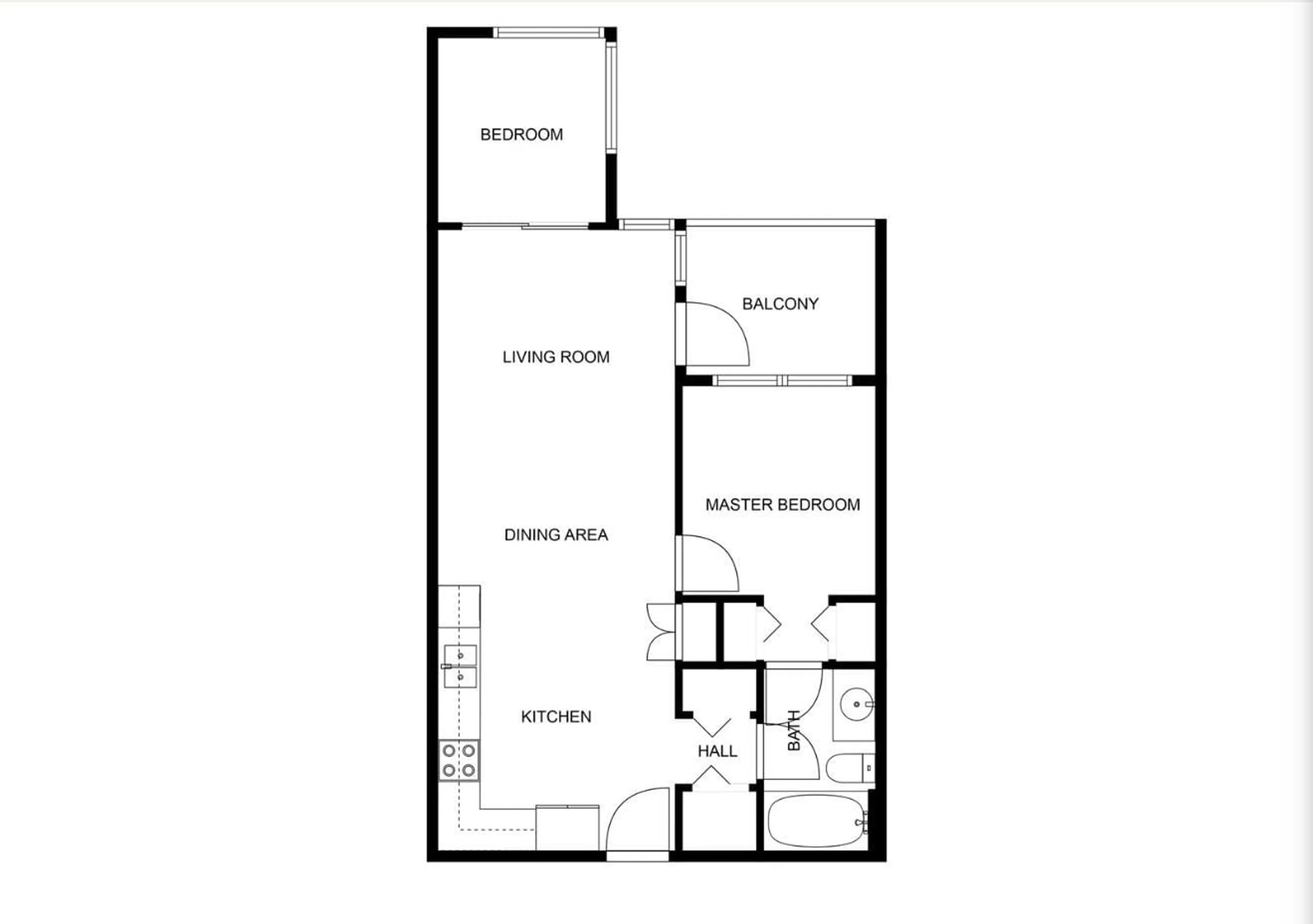 Floor plan for 202 - 13740 75A, Surrey British Columbia V3W0E8