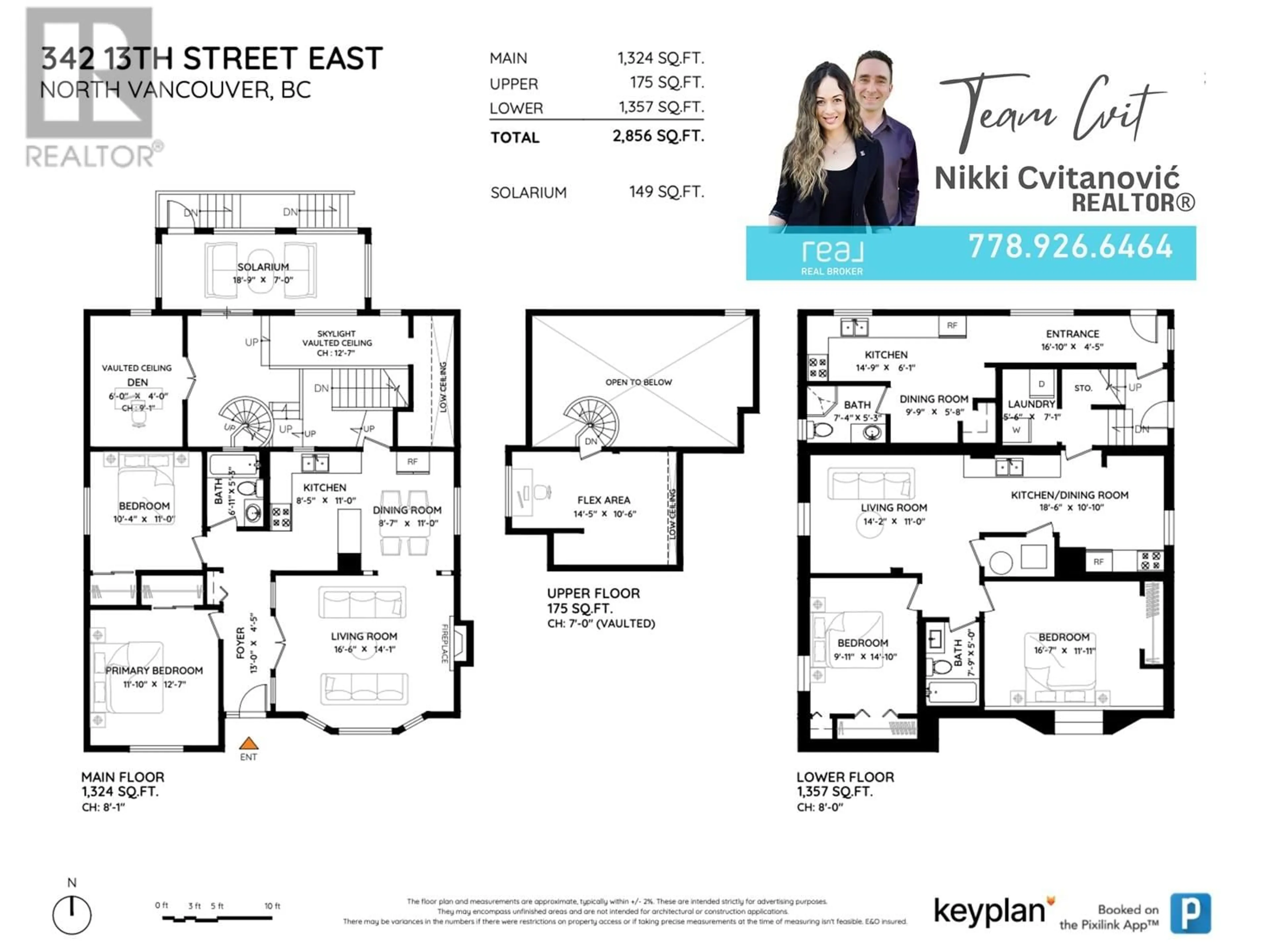 Floor plan for 342 13TH STREET, North Vancouver British Columbia V7L2L9