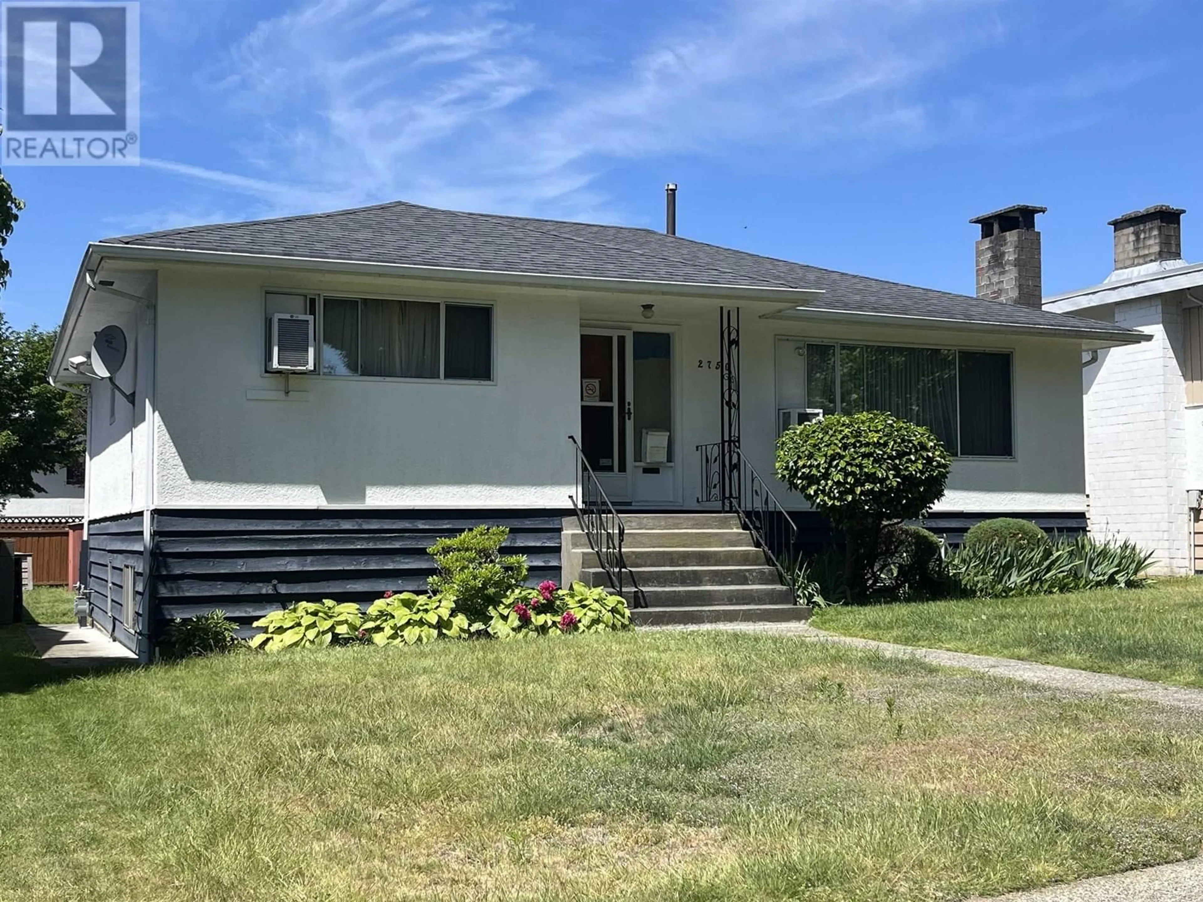 Home with vinyl exterior material, street for 2750 ROSEMONT DRIVE, Vancouver British Columbia V5S2C5