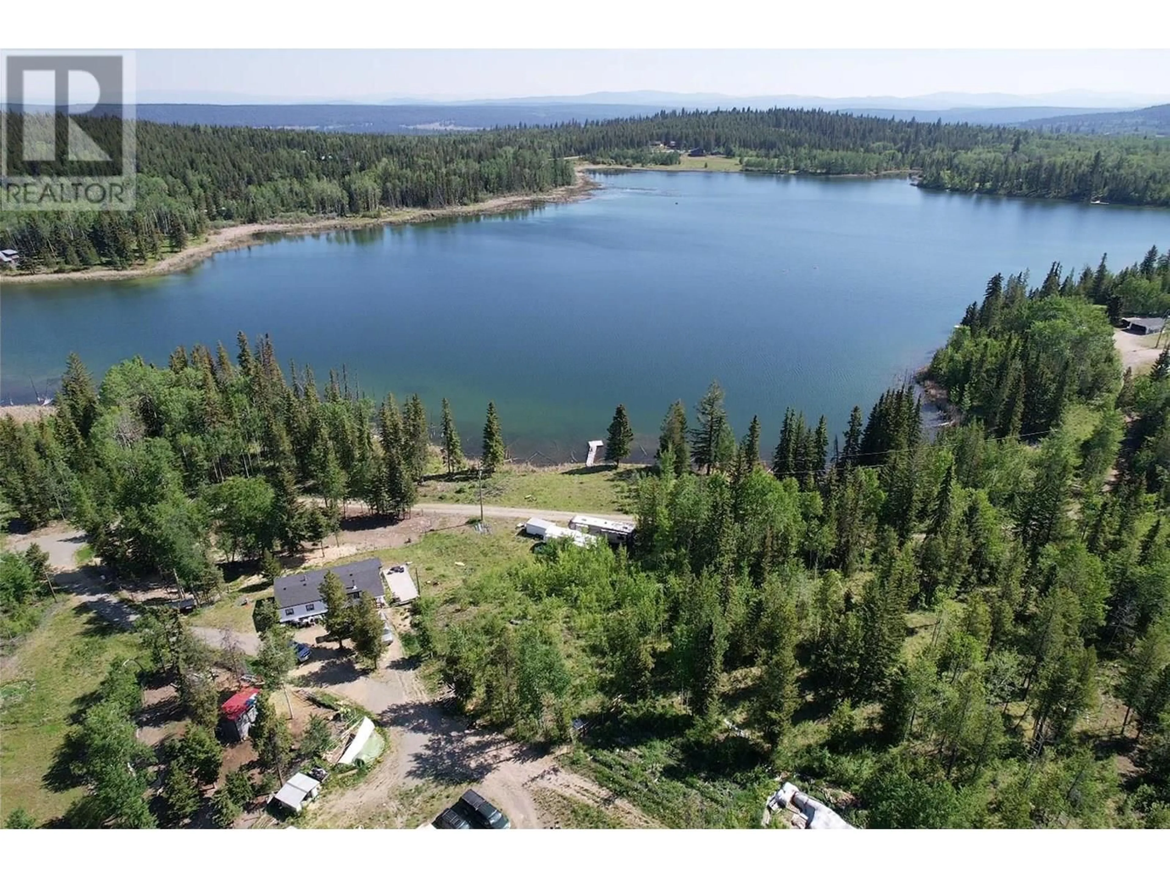 A pic from outside/outdoor area/front of a property/back of a property/a pic from drone, water/lake/river/ocean view for 7085 WATCH LAKE ROAD, Lone Butte British Columbia V0K1X0