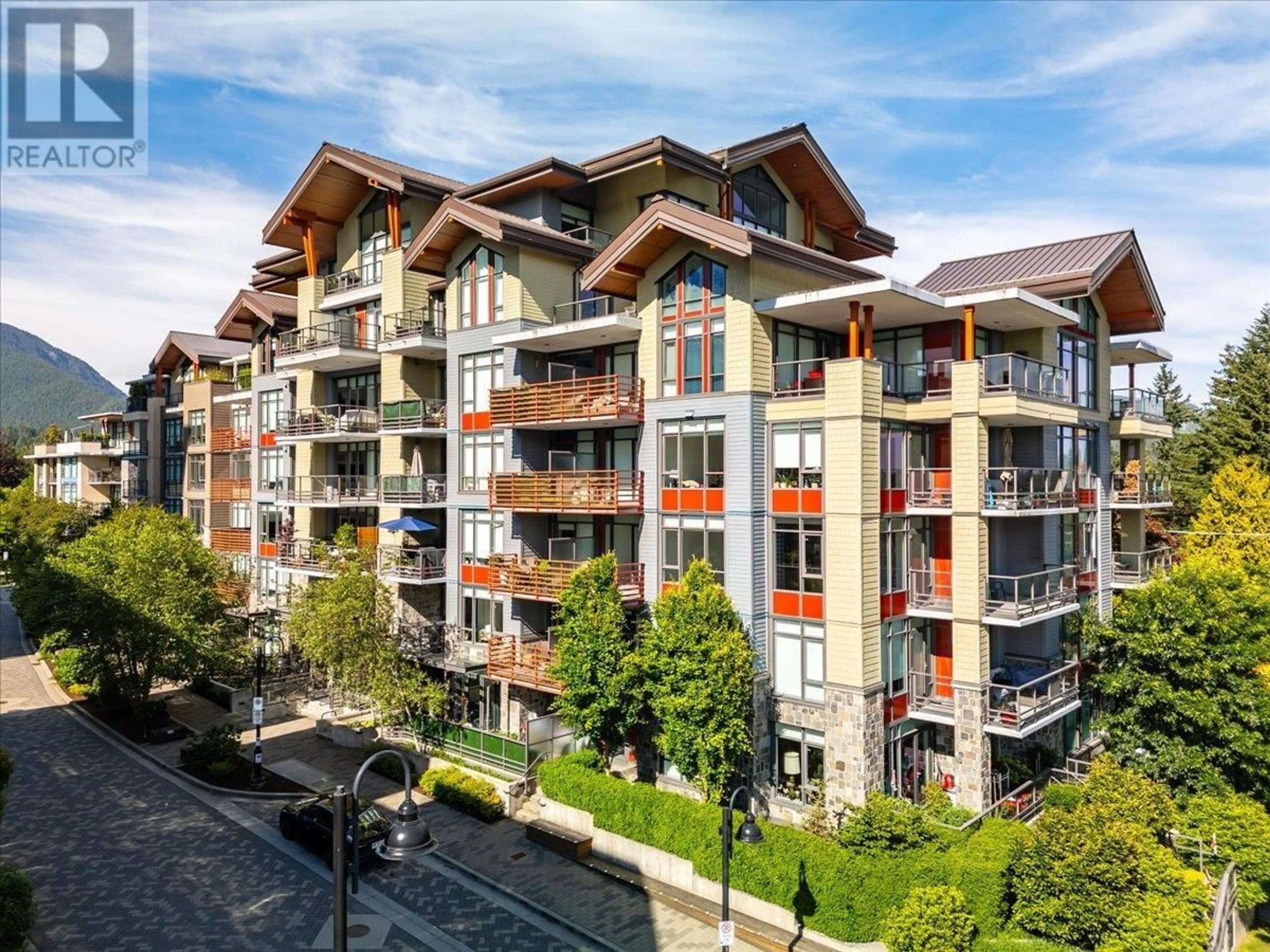 A pic from outside/outdoor area/front of a property/back of a property/a pic from drone, unknown for 101 - 2738 LIBRARY LANE, North Vancouver British Columbia V7J0B3