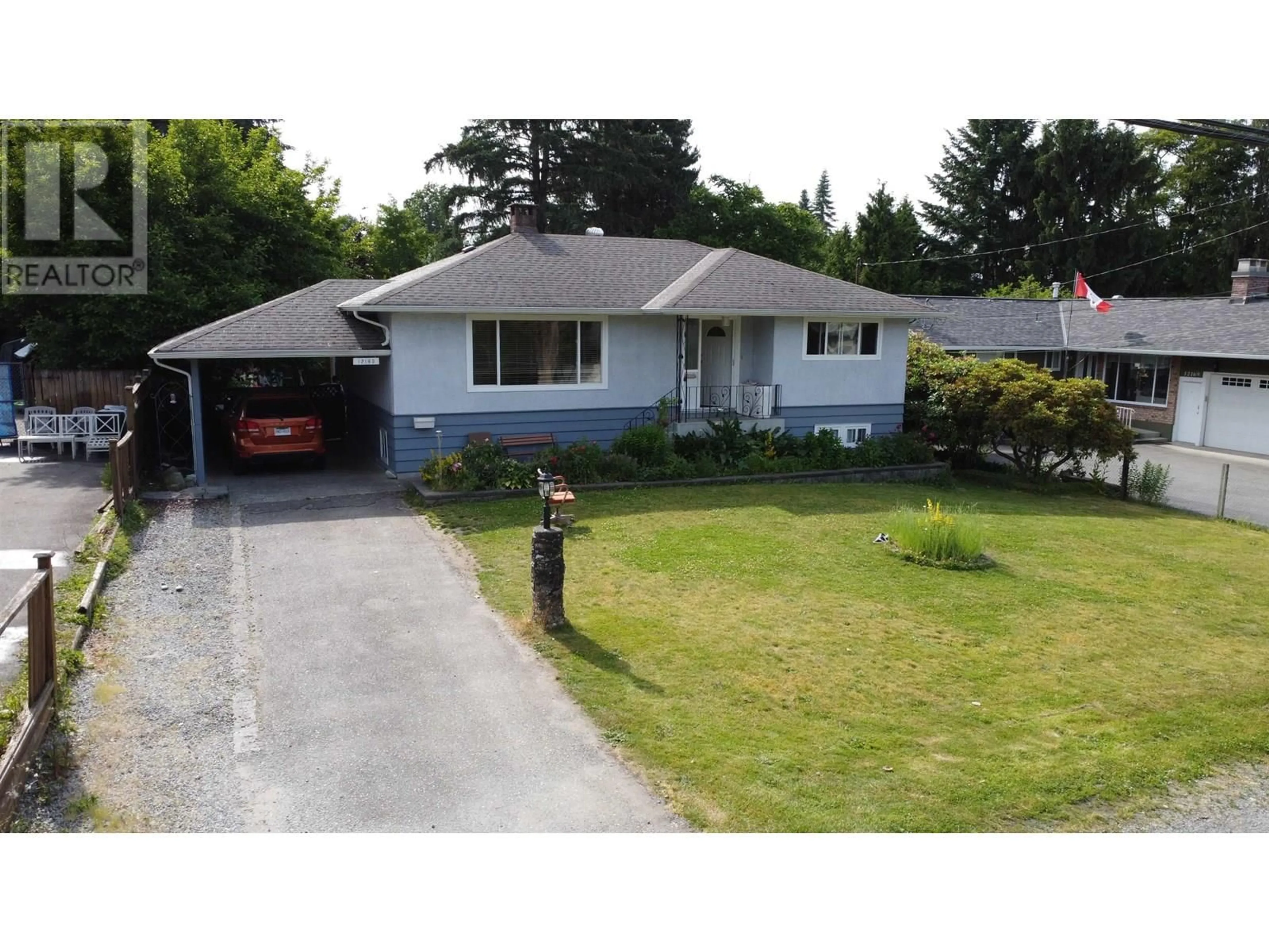 A pic from outside/outdoor area/front of a property/back of a property/a pic from drone, street for 12163 230 STREET, Maple Ridge British Columbia V2X6R4