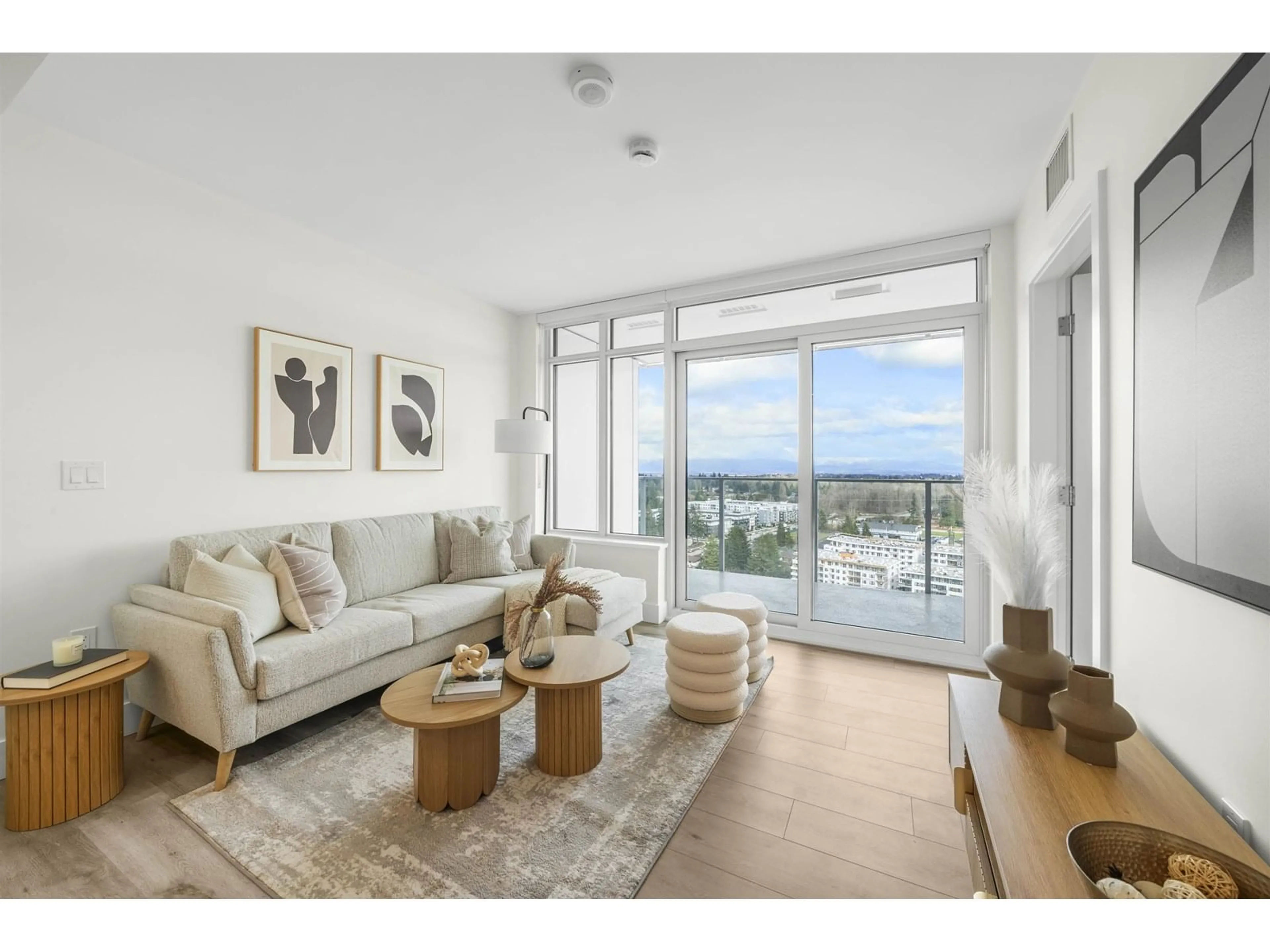 Living room with furniture, unknown for 2401 - 10428 WHALLEY, Surrey British Columbia V3T1W6