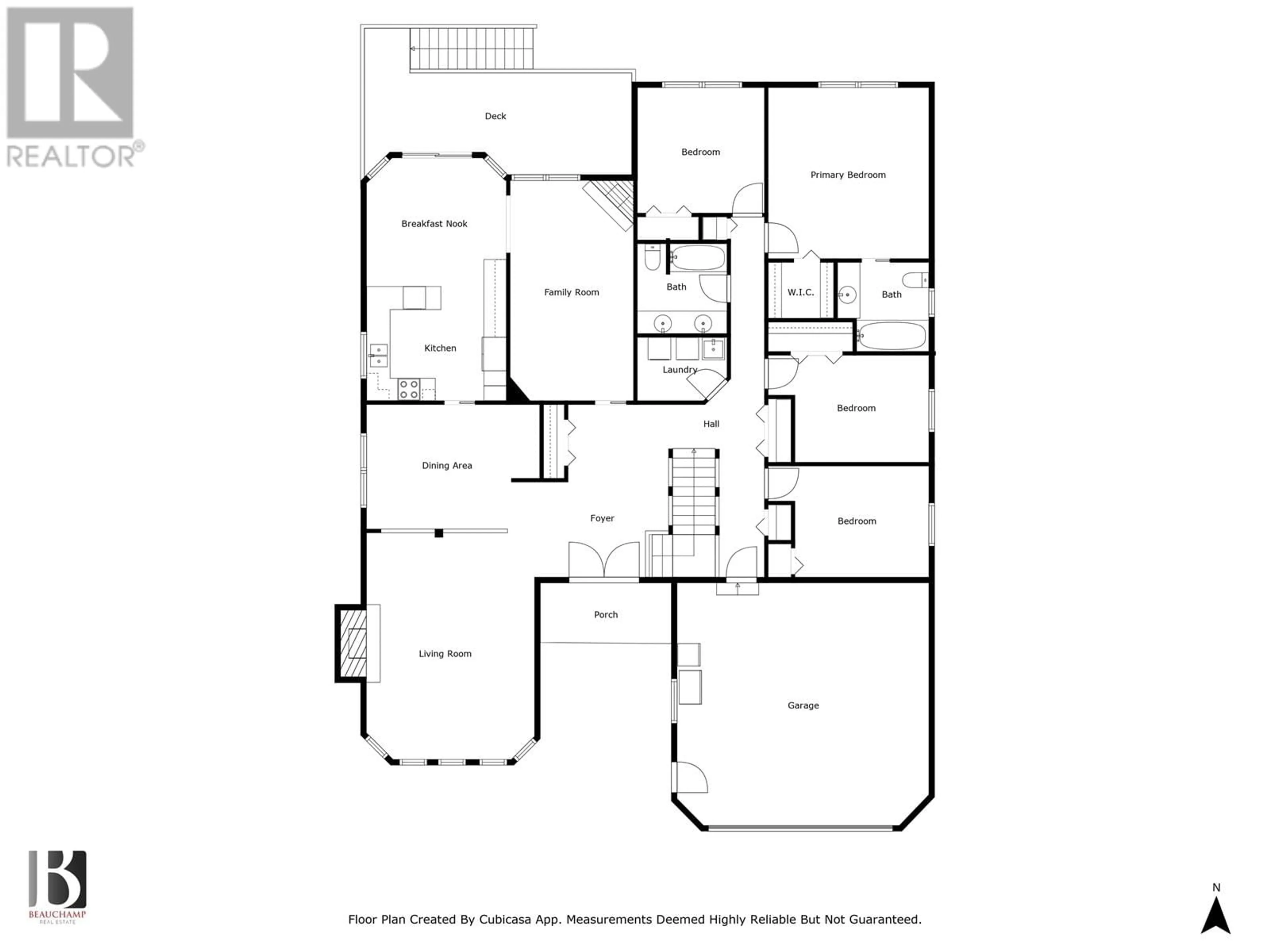 Floor plan for 4687 GRASSMERE STREET, Burnaby British Columbia V5G2N8
