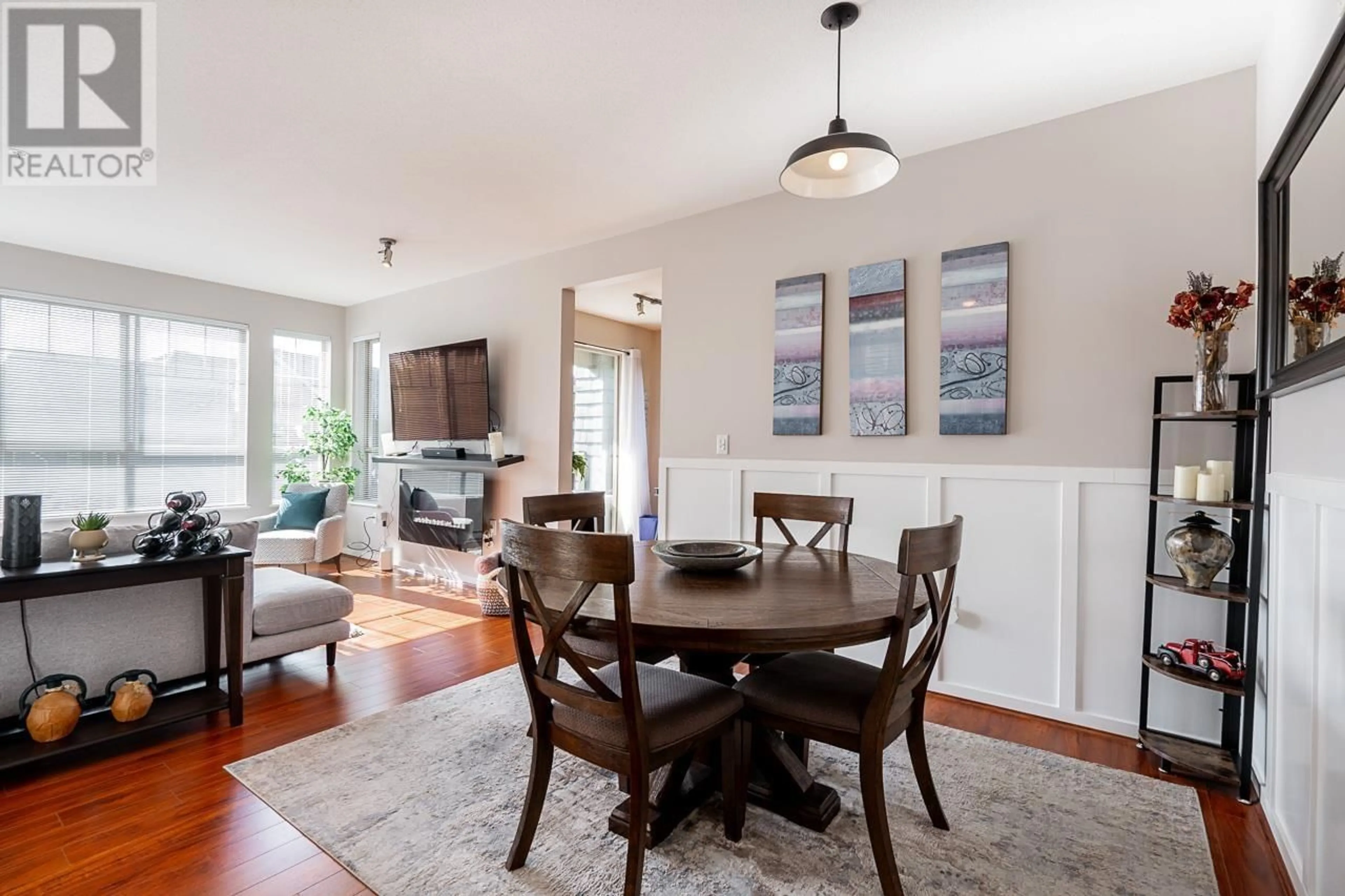 Dining room, wood/laminate floor for 308 - 2969 WHISPER WAY, Coquitlam British Columbia V3E3S8