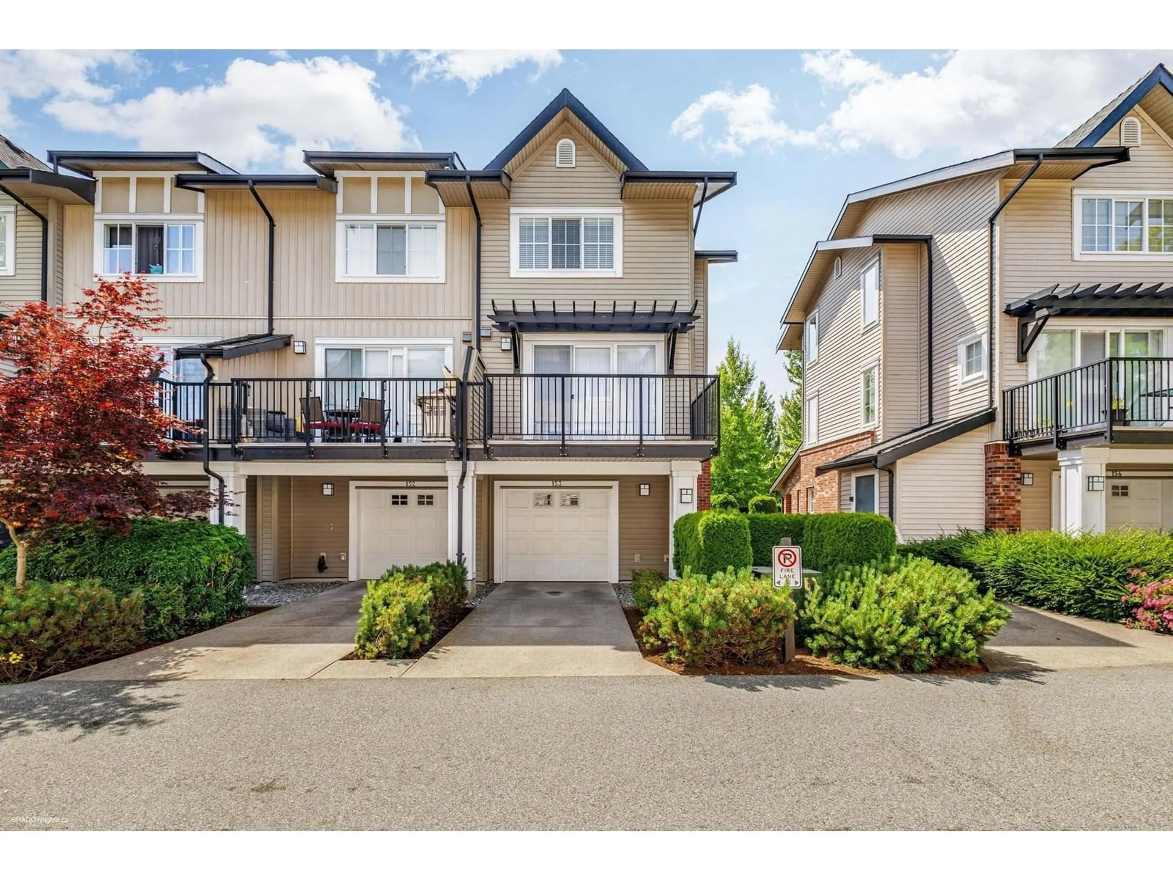 A pic from outside/outdoor area/front of a property/back of a property/a pic from drone, street for 153 - 2450 161A, Surrey British Columbia V3Z8K4