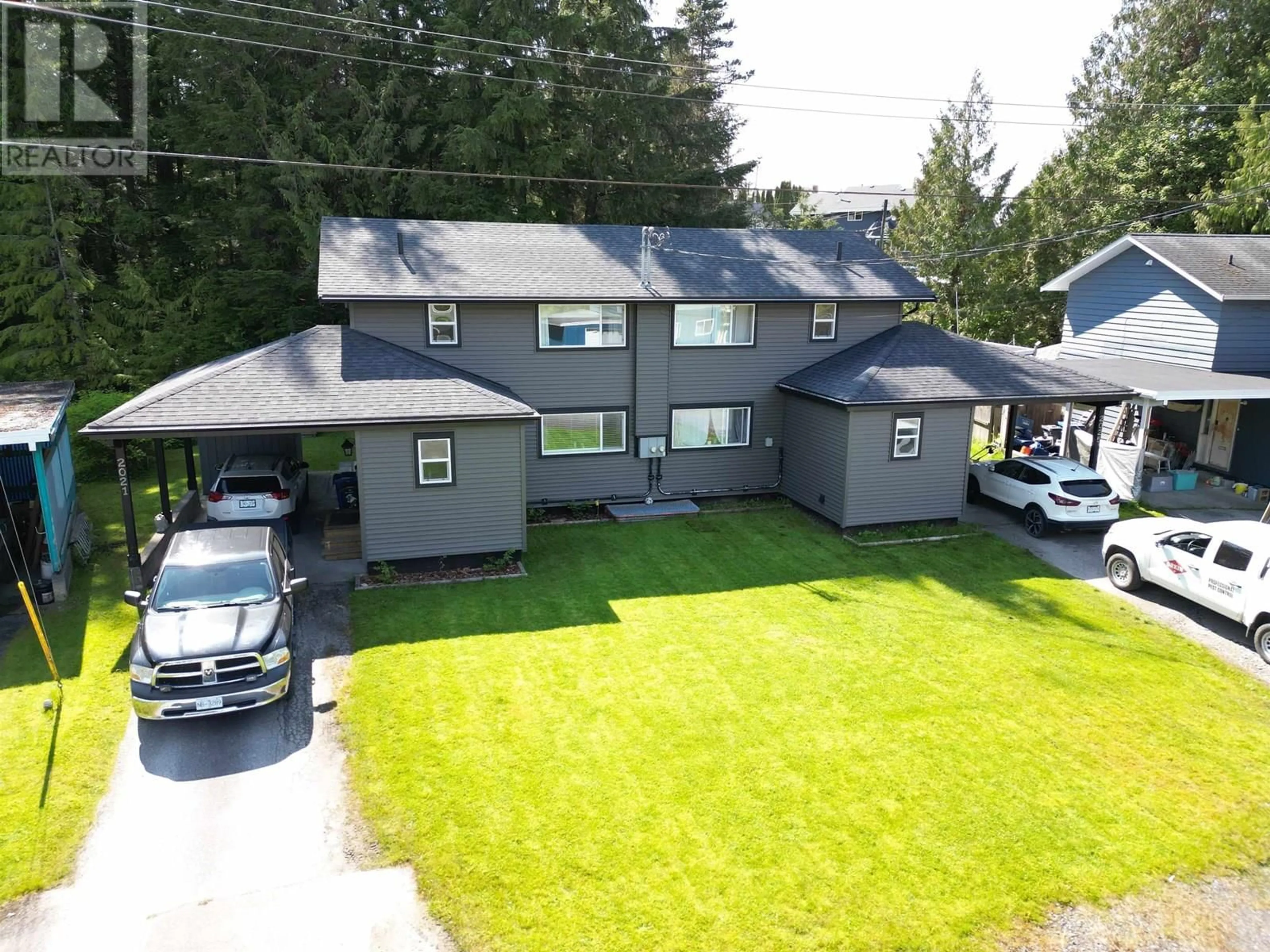 A pic from outside/outdoor area/front of a property/back of a property/a pic from drone, street for 2021 SEAL COVE CIRCLE, Prince Rupert British Columbia V8J2G4