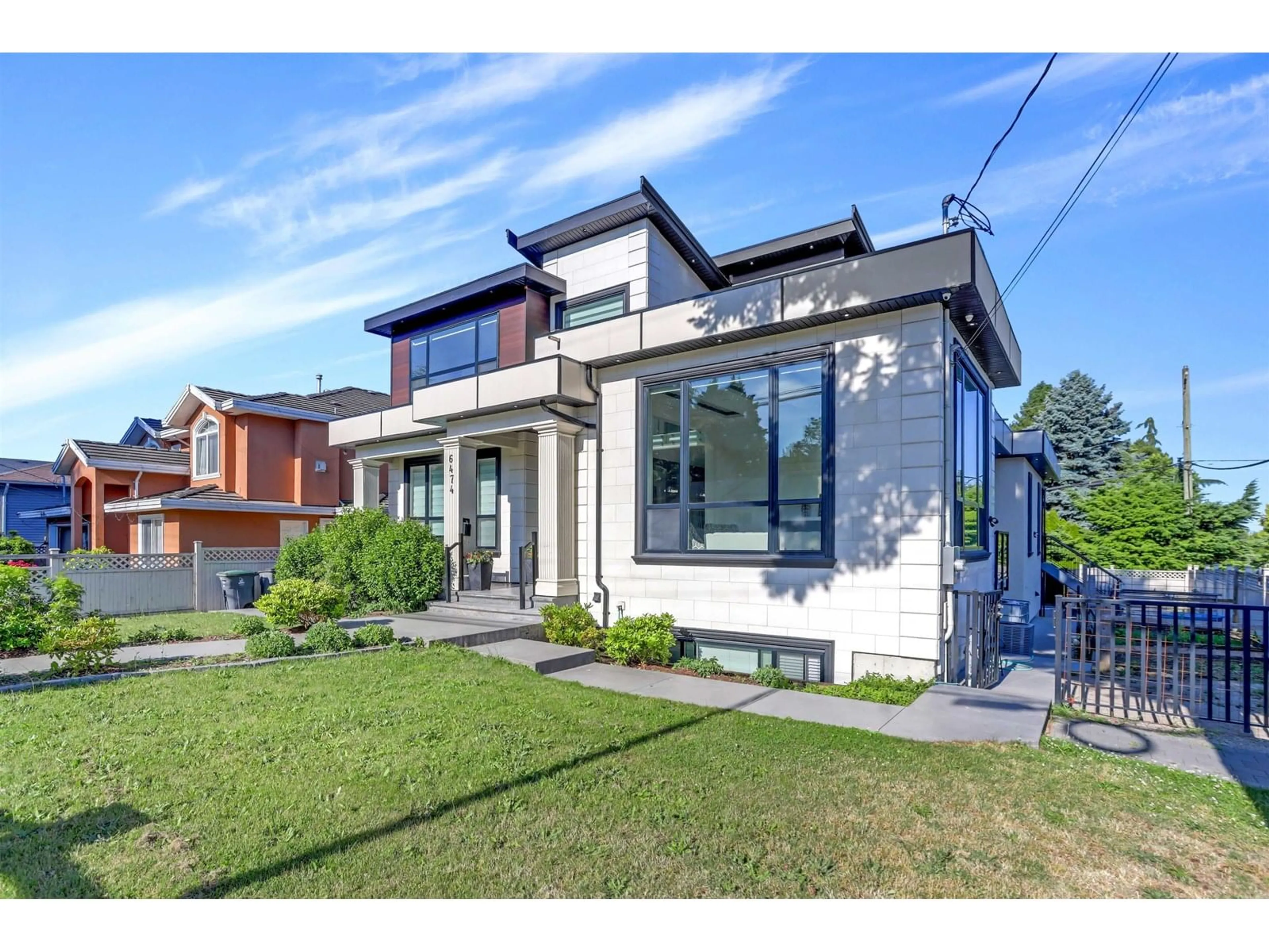 Home with brick exterior material, street for 6474 134, Surrey British Columbia V3W4S2