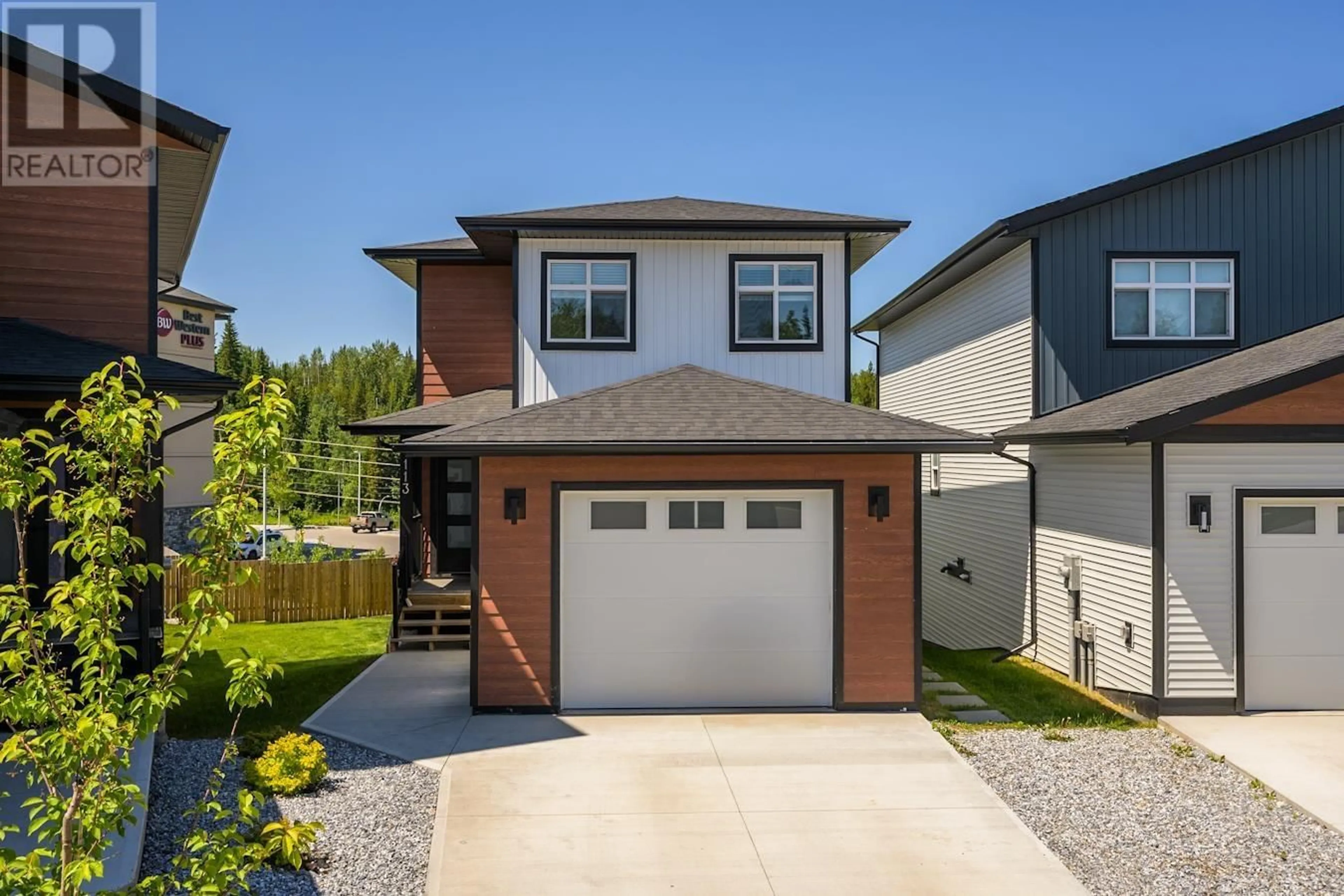 Home with brick exterior material, street for 113 - 6664 WESTMOUNT DRIVE, Prince George British Columbia V2N6R3