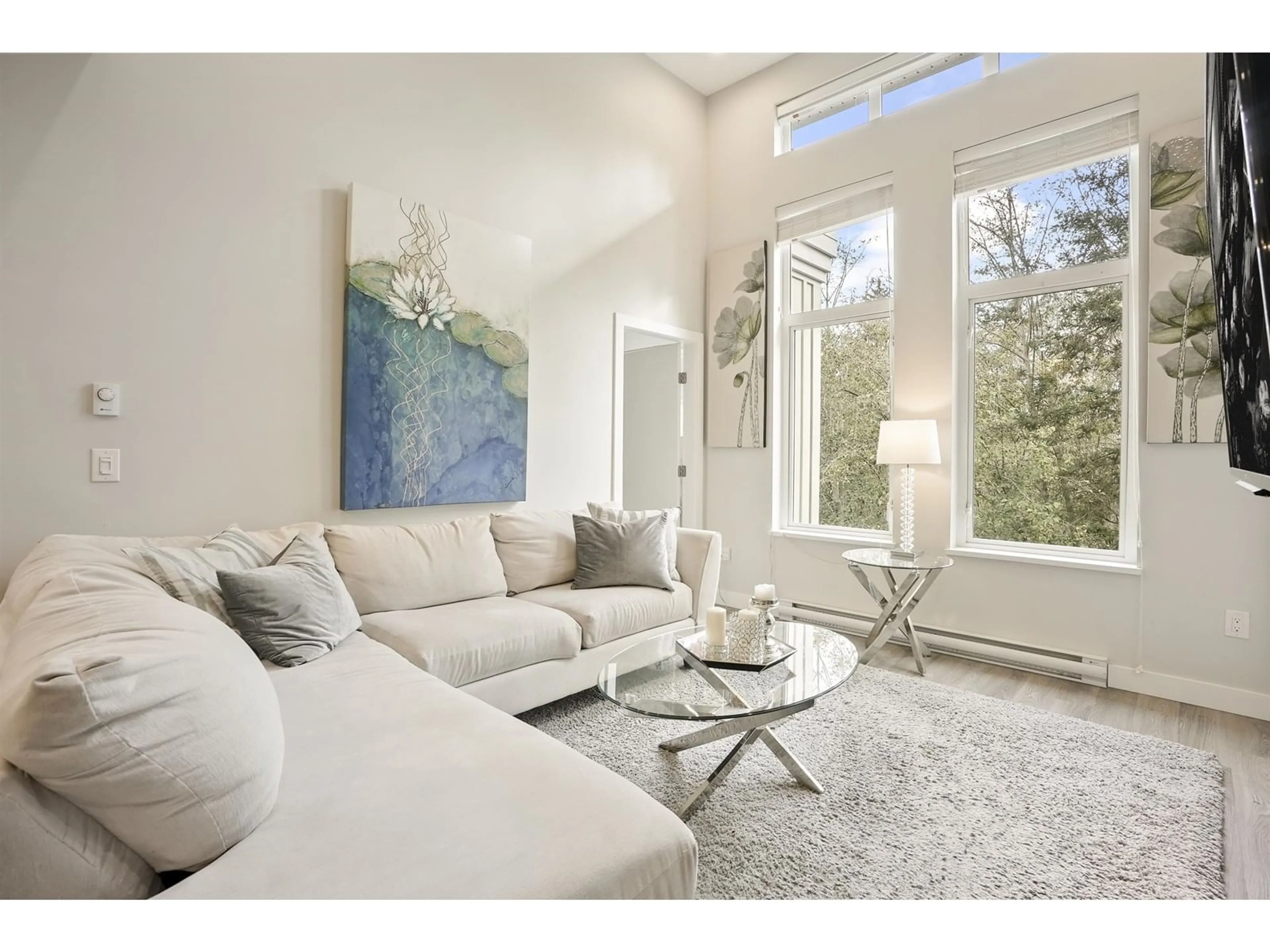 Living room with furniture, unknown for 405 - 15436 31, Surrey British Columbia V3Z1H3