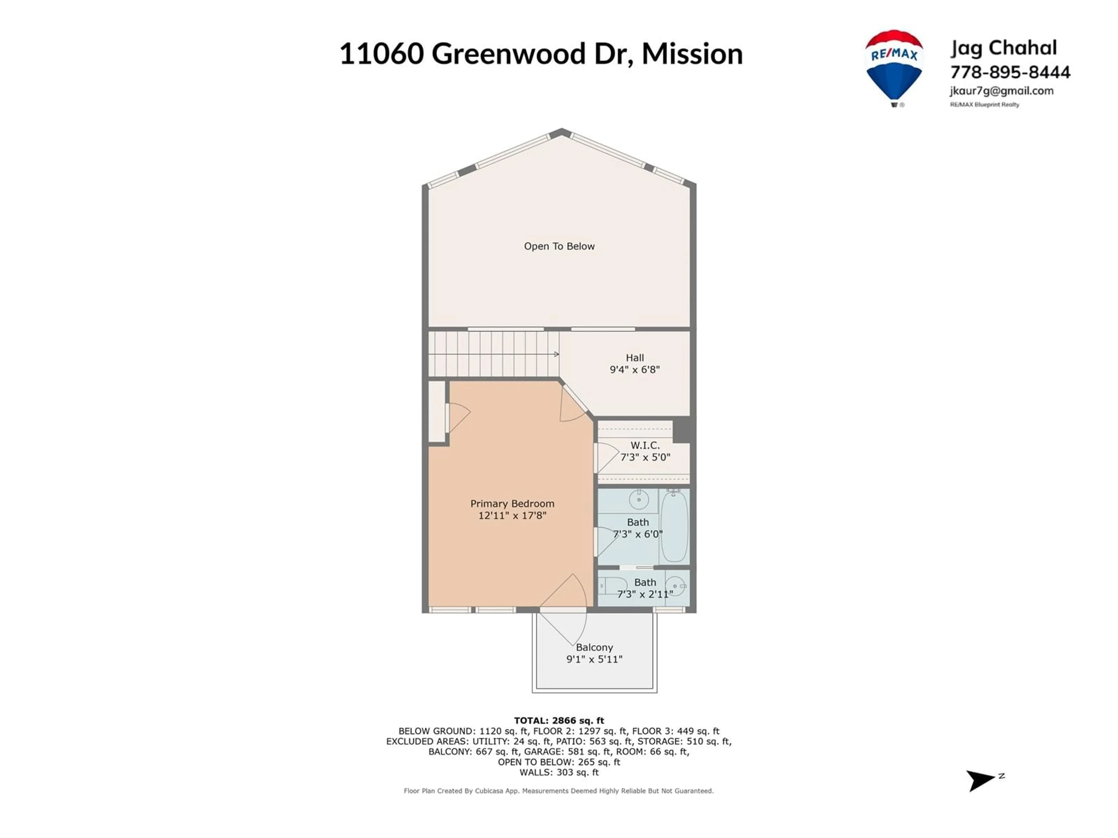 Floor plan for 11060 GREENWOOD, Mission British Columbia V4S1A9