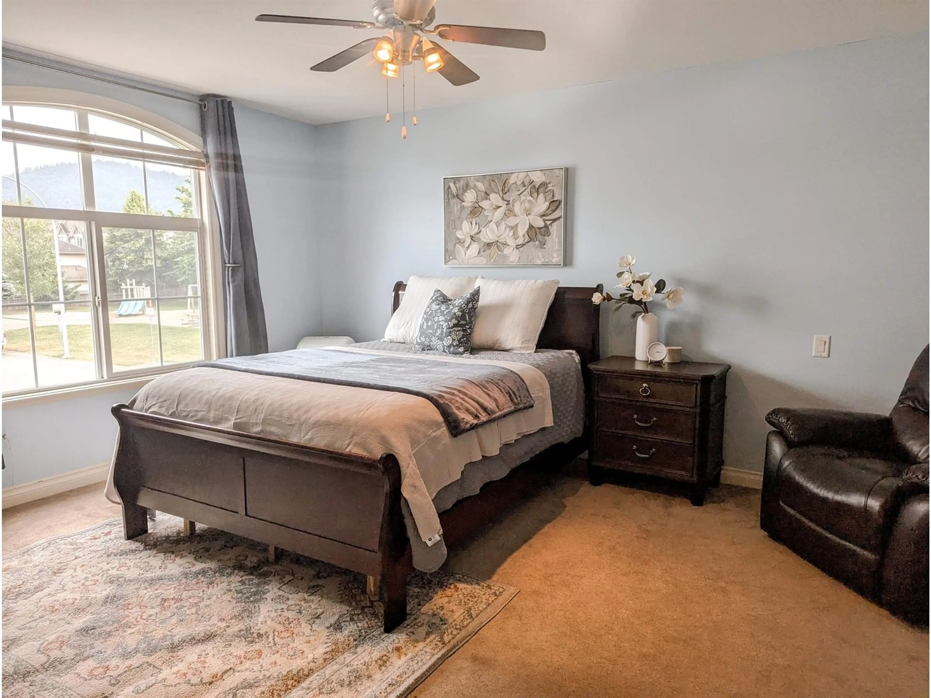 Bedroom with bed, unknown for 7 - 6577 SOUTHDOWNE PLACE, Chilliwack British Columbia V2R0H4