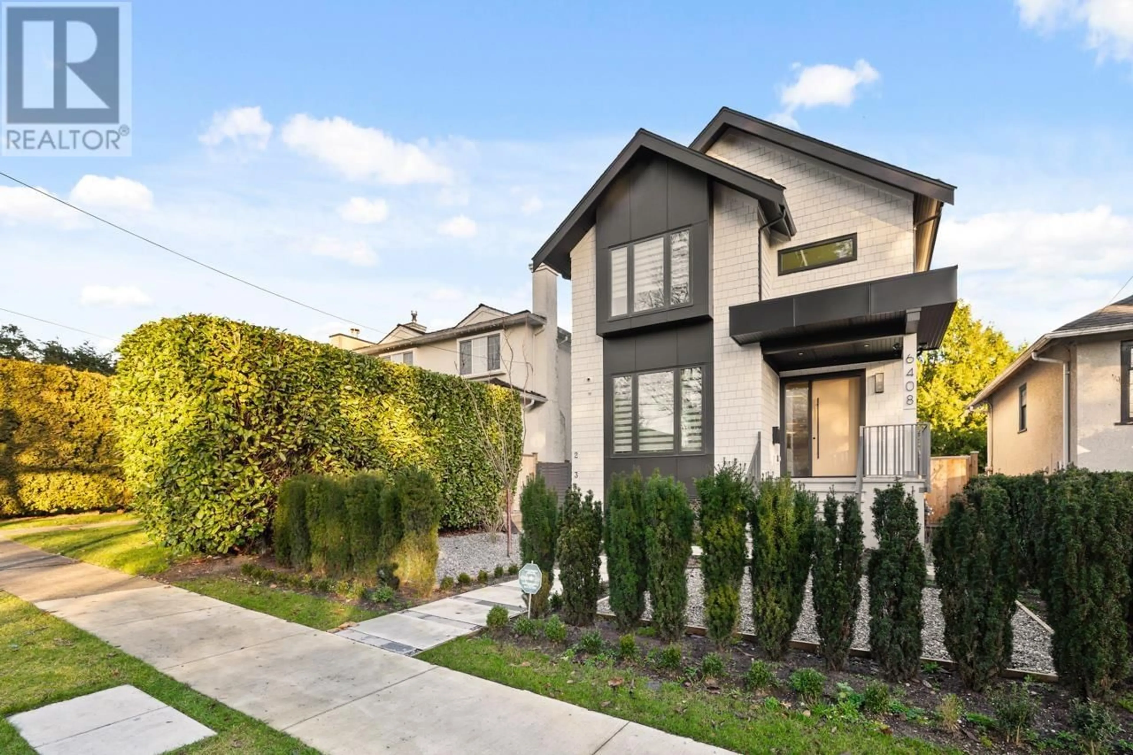 Home with brick exterior material, street for 6408 VINE STREET, Vancouver British Columbia V6M4B1