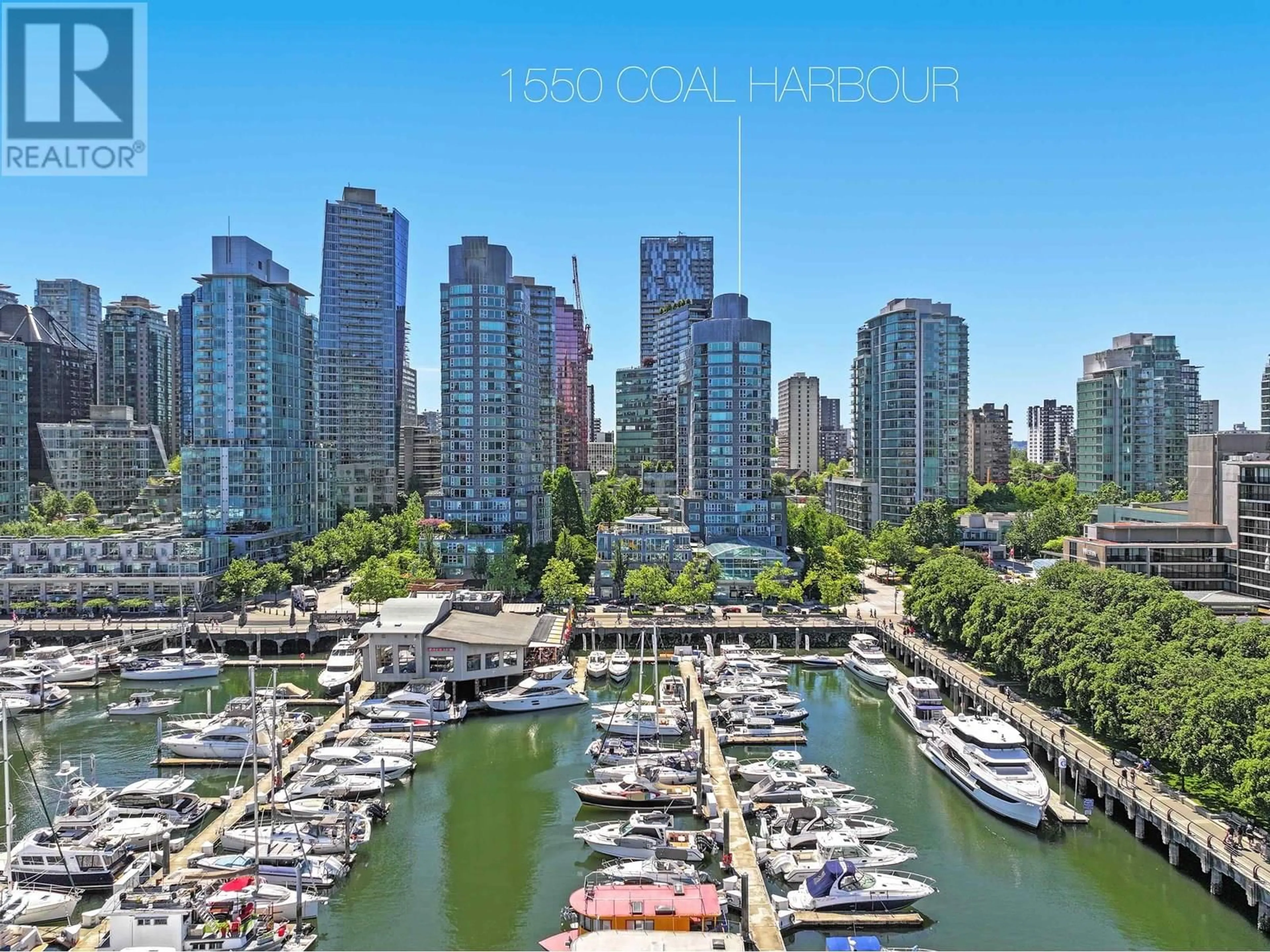 A pic from outside/outdoor area/front of a property/back of a property/a pic from drone, water/lake/river/ocean view for L302 - 1550 COAL HARBOUR QUAY, Vancouver British Columbia V6G3G1