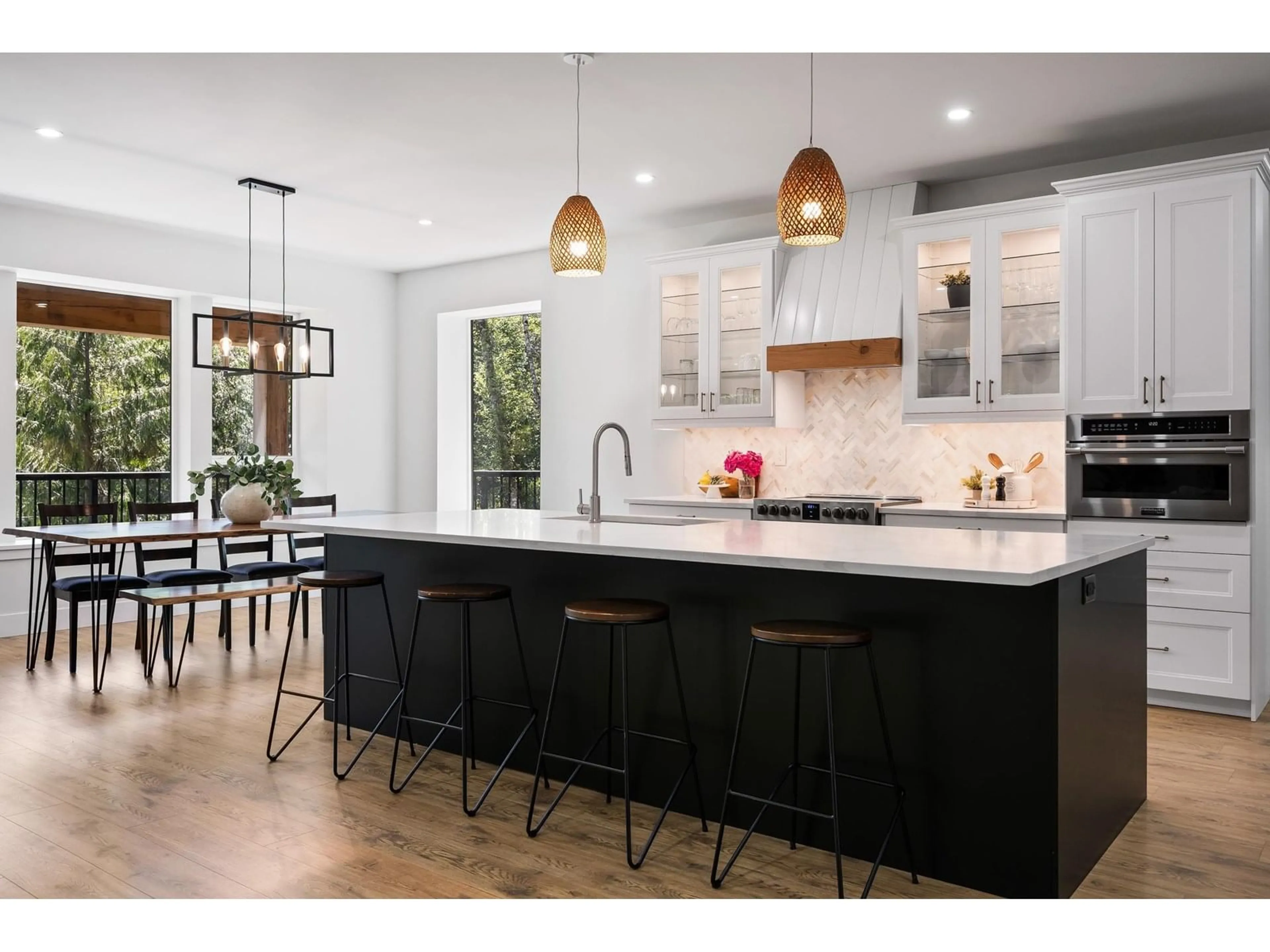 Open concept kitchen, unknown for 4736 BRUCE ROAD, Ryder Lake British Columbia V4Z1K1