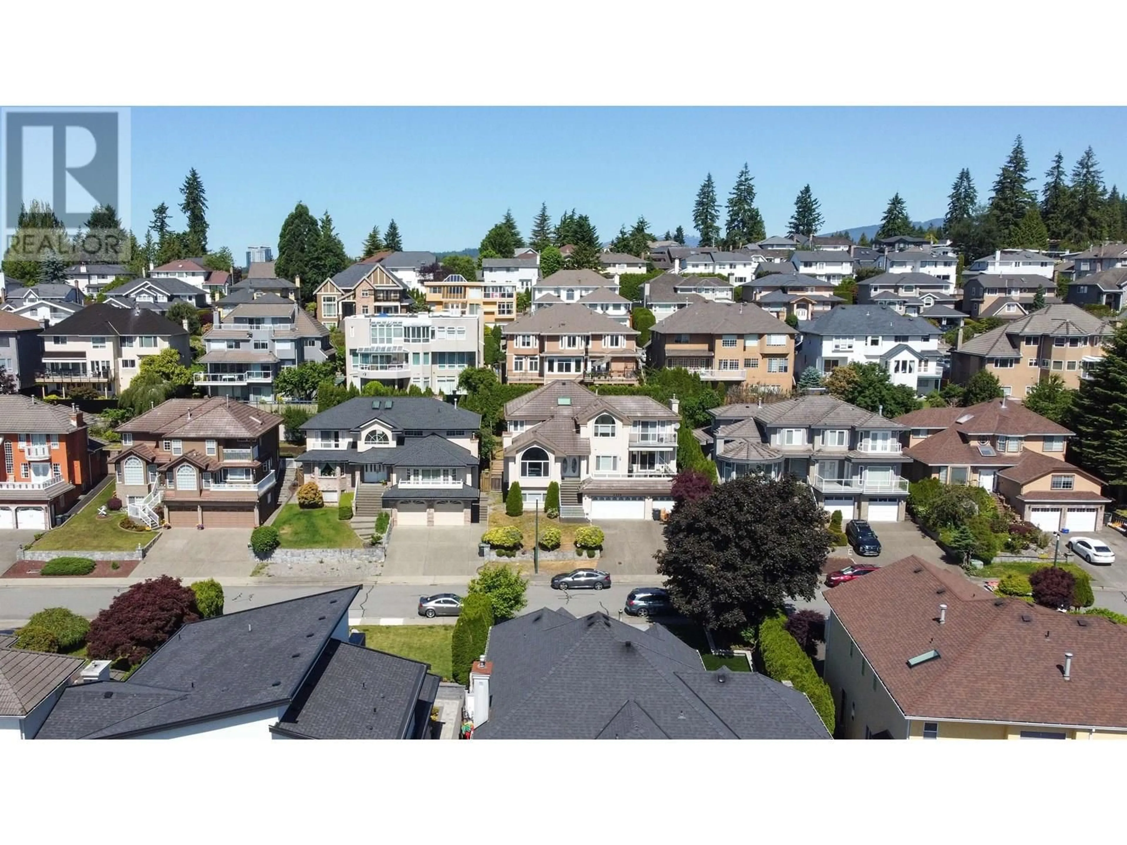 A pic from outside/outdoor area/front of a property/back of a property/a pic from drone, street for 2267 SORRENTO DRIVE, Coquitlam British Columbia V3K6P4