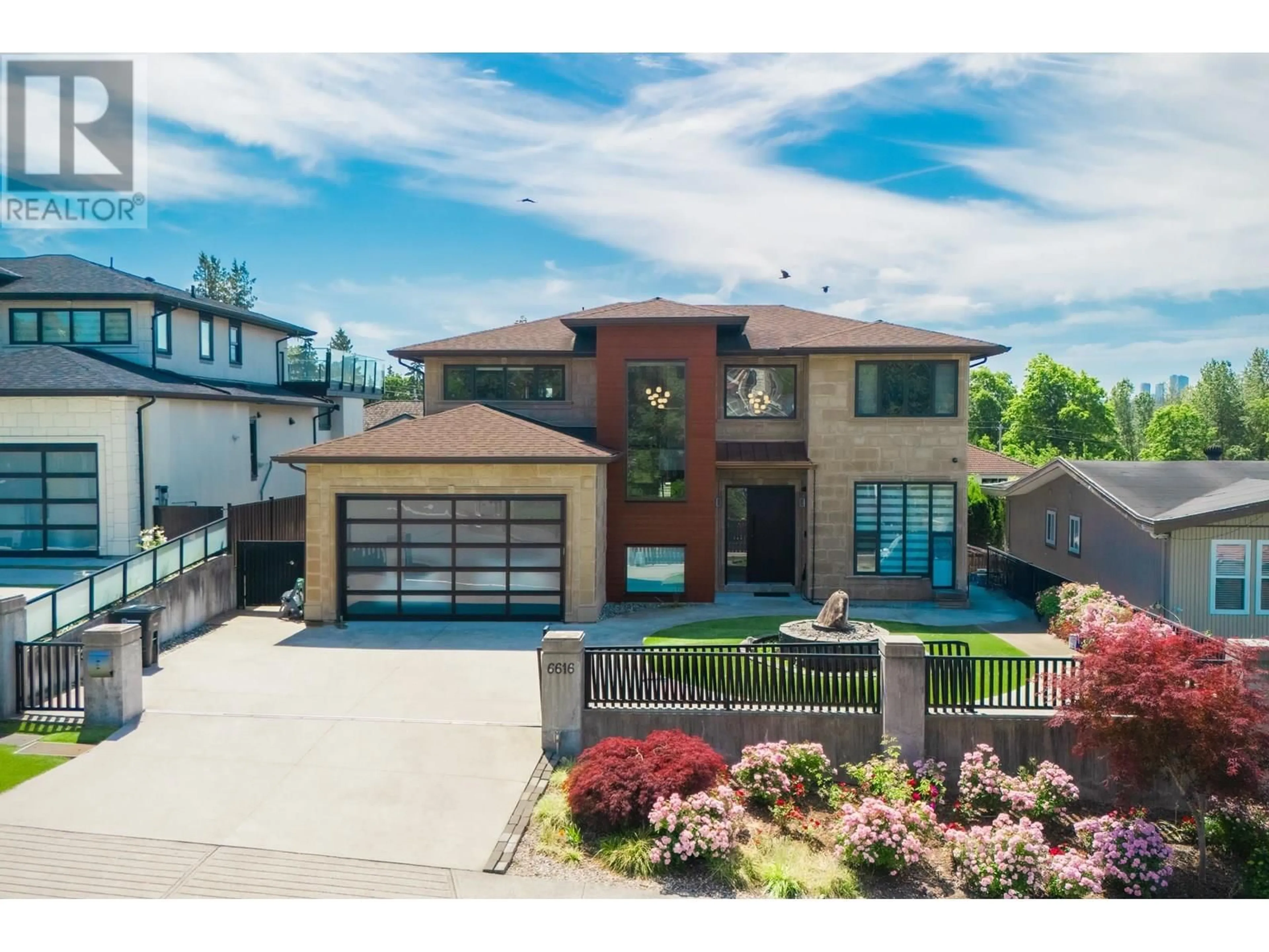 Home with brick exterior material, street for 6616 PARKDALE DRIVE, Burnaby British Columbia V5B2X5