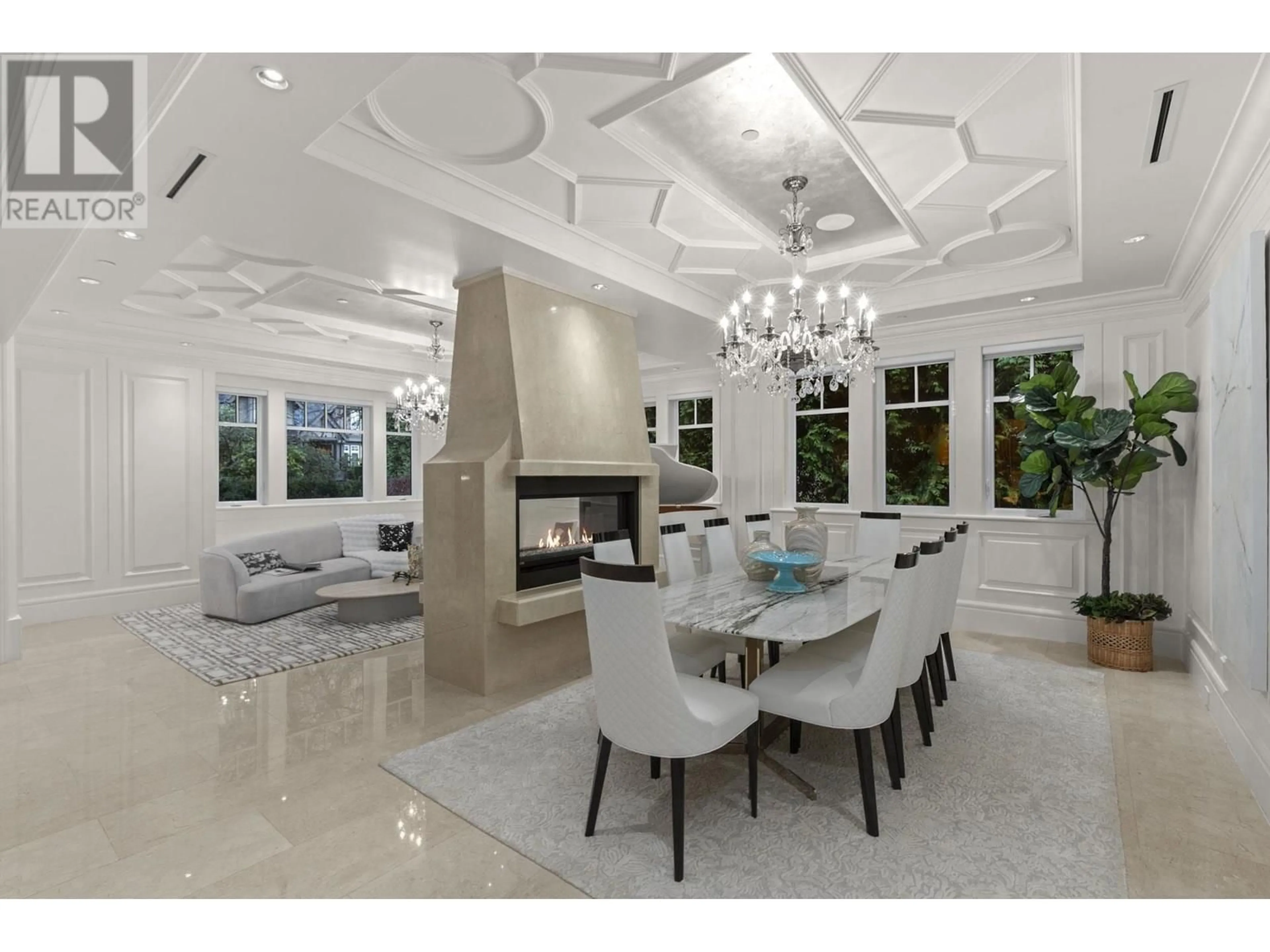 Dining room, ceramic/tile floor for 4311 PINE CRESCENT, Vancouver British Columbia V6J4K9