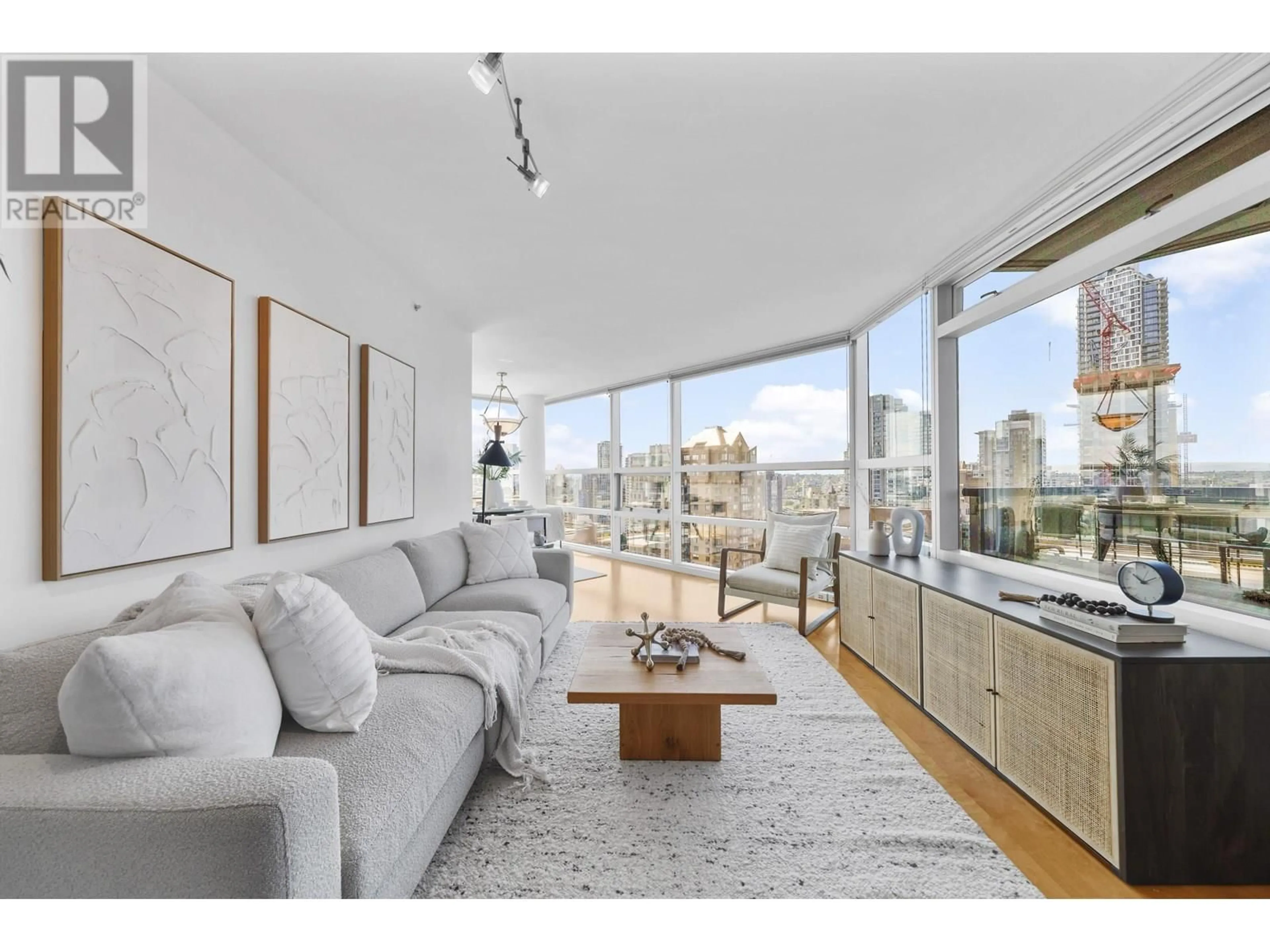 Living room with furniture, unknown for 2201 - 1050 BURRARD STREET, Vancouver British Columbia V6Z2S3