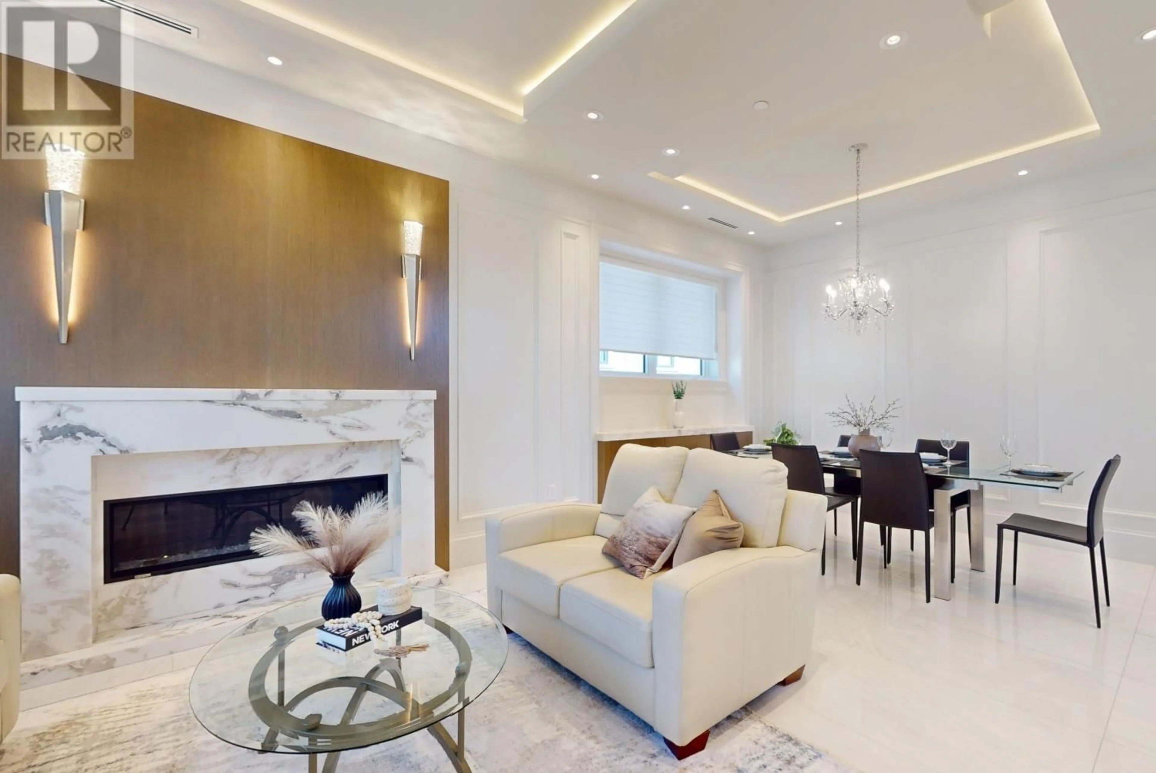 Living room with furniture, ceramic/tile floor for 4014 36TH AVENUE, Vancouver British Columbia V6N2S9