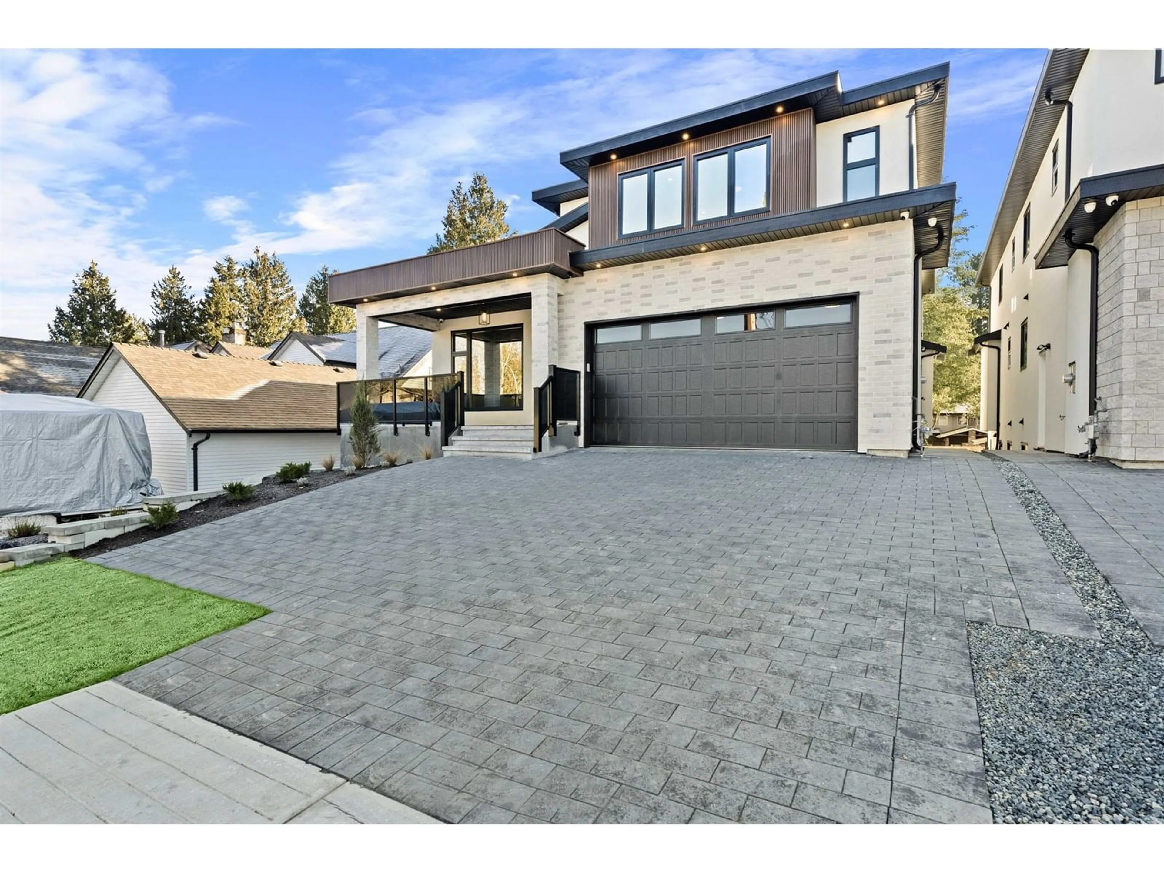 Home with brick exterior material, street for 6082 172, Surrey British Columbia V3S3Z7