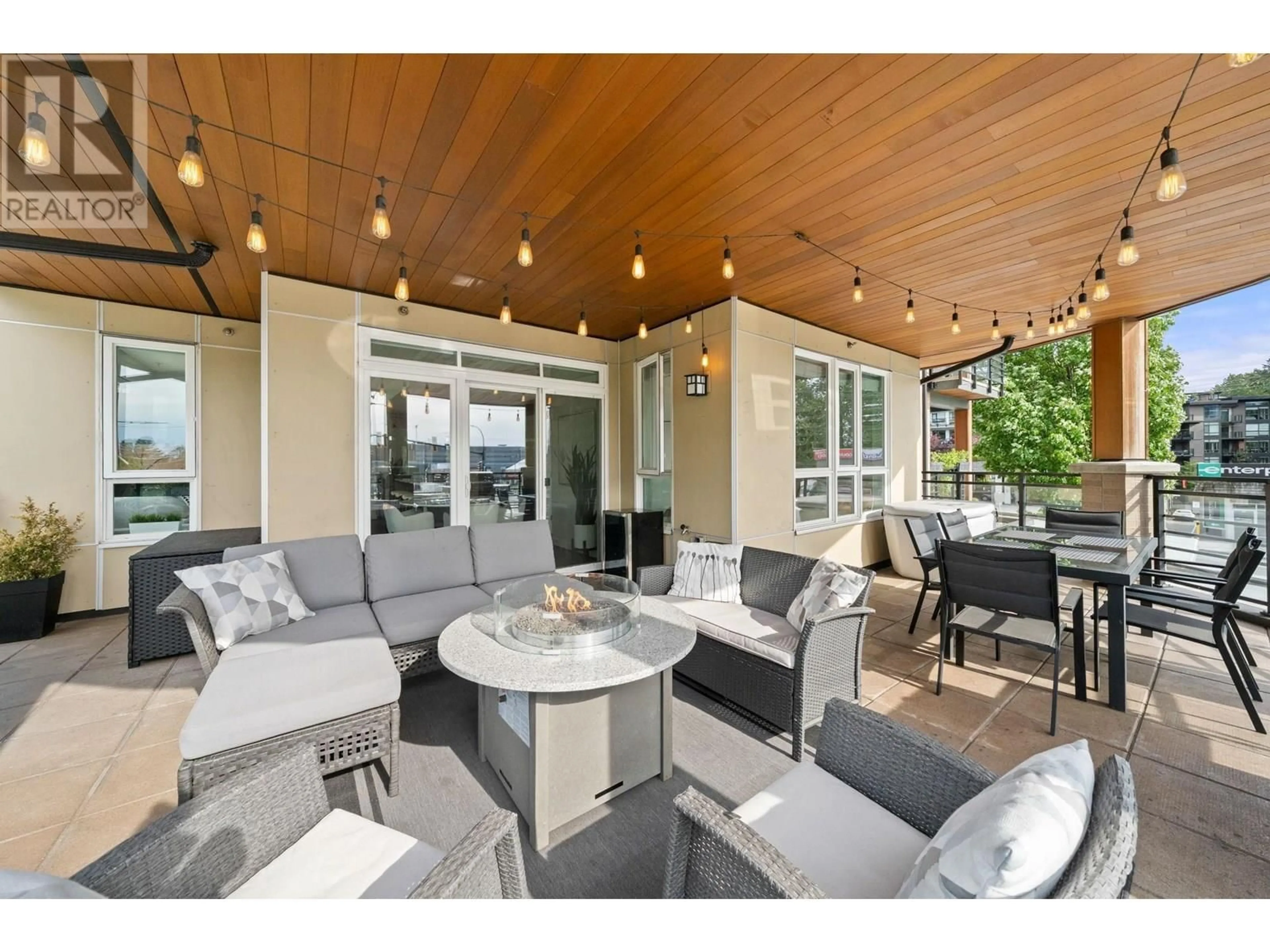 Patio, water/lake/river/ocean view for 218 - 733 14TH STREET, North Vancouver British Columbia V7M0C6
