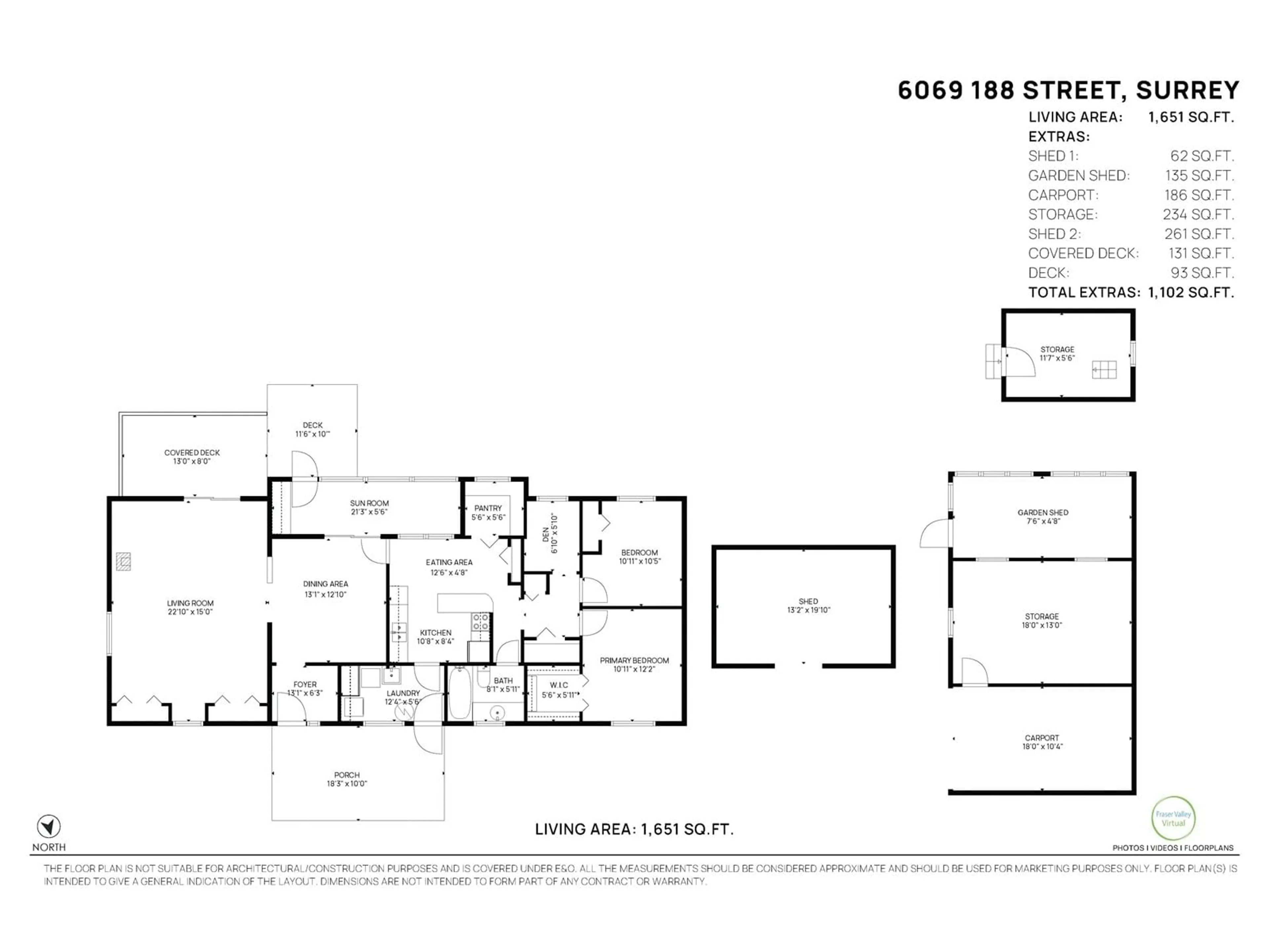 Floor plan for 6069 188, Surrey British Columbia V3S7V9