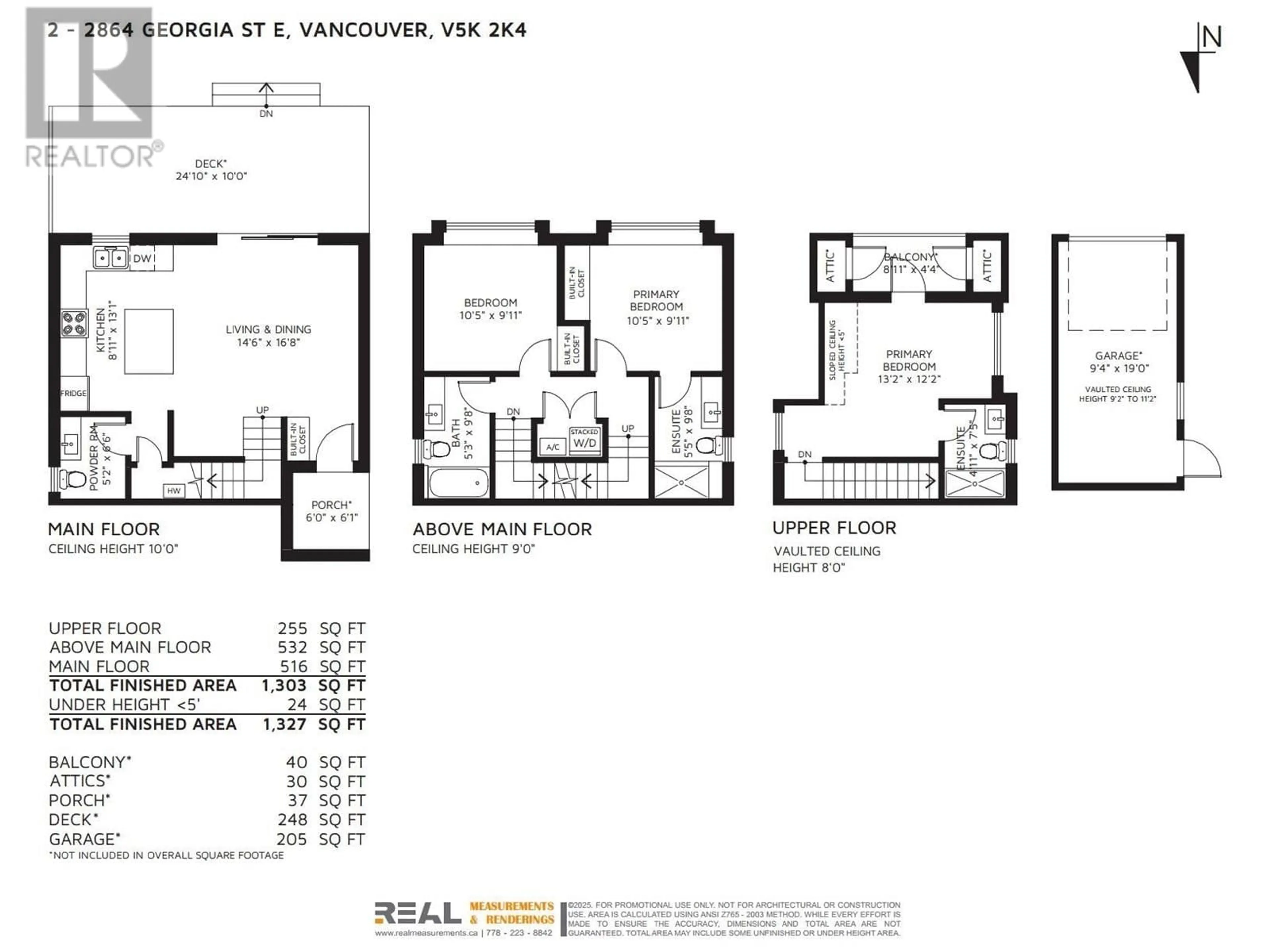 Floor plan for 2 - 2864 GEORGIA STREET, Vancouver British Columbia V5K2K4