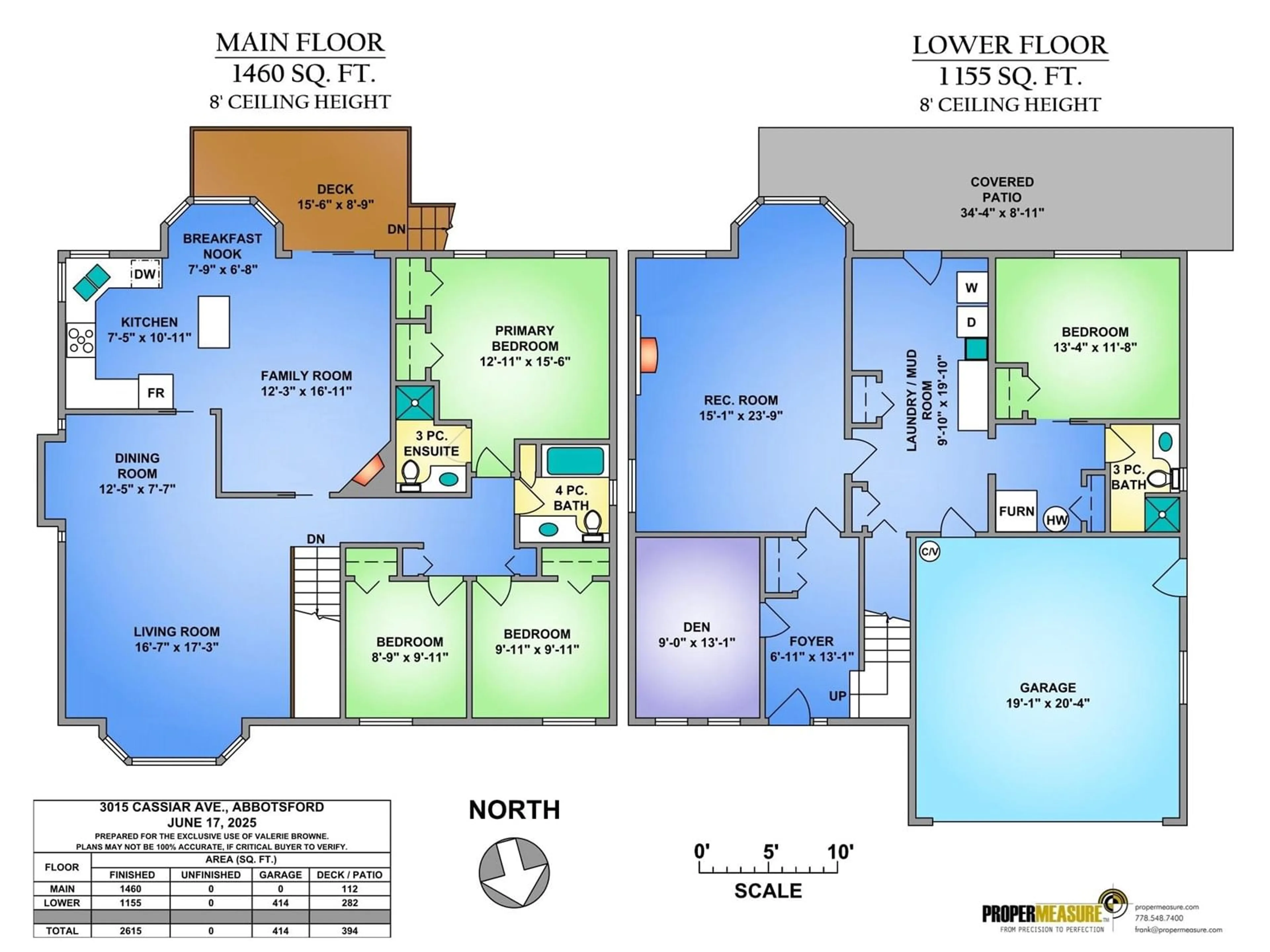Floor plan for 3015 CASSIAR, Abbotsford British Columbia V2S6B7