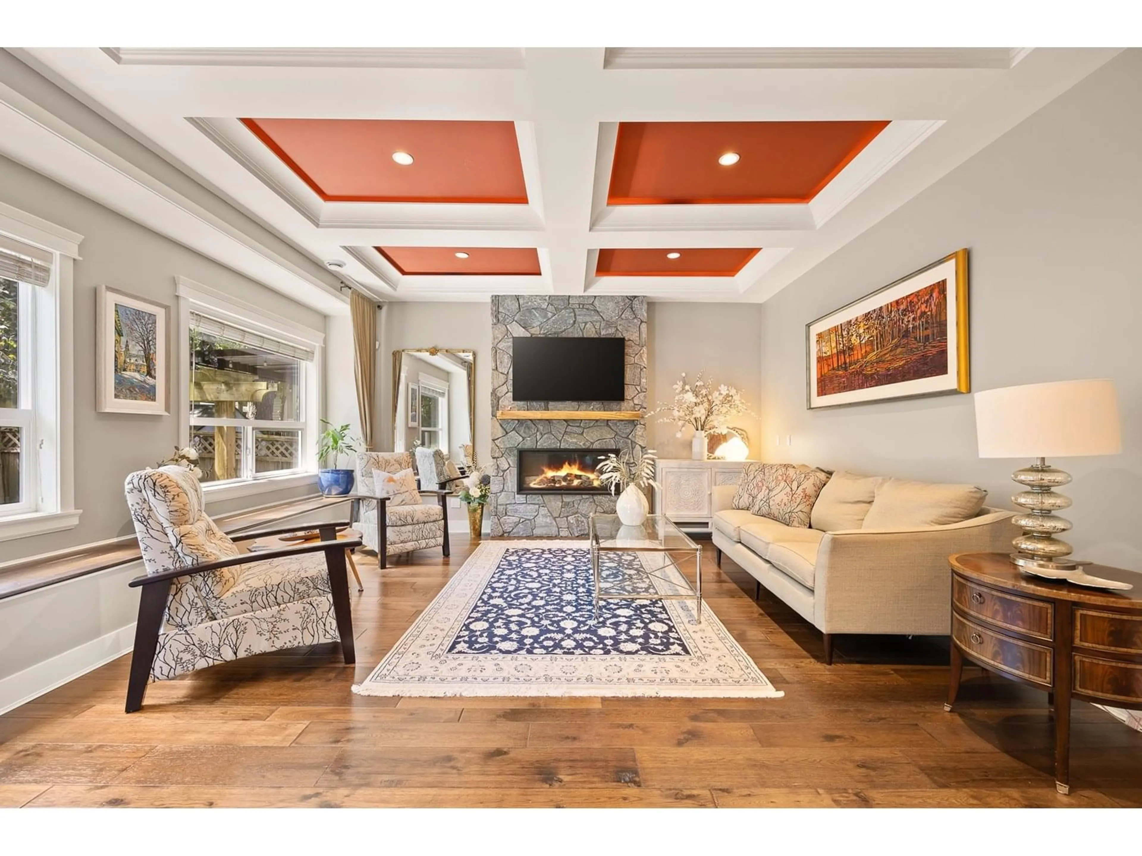 Living room with furniture, unknown for 2765 163, Surrey British Columbia V3Z0E4