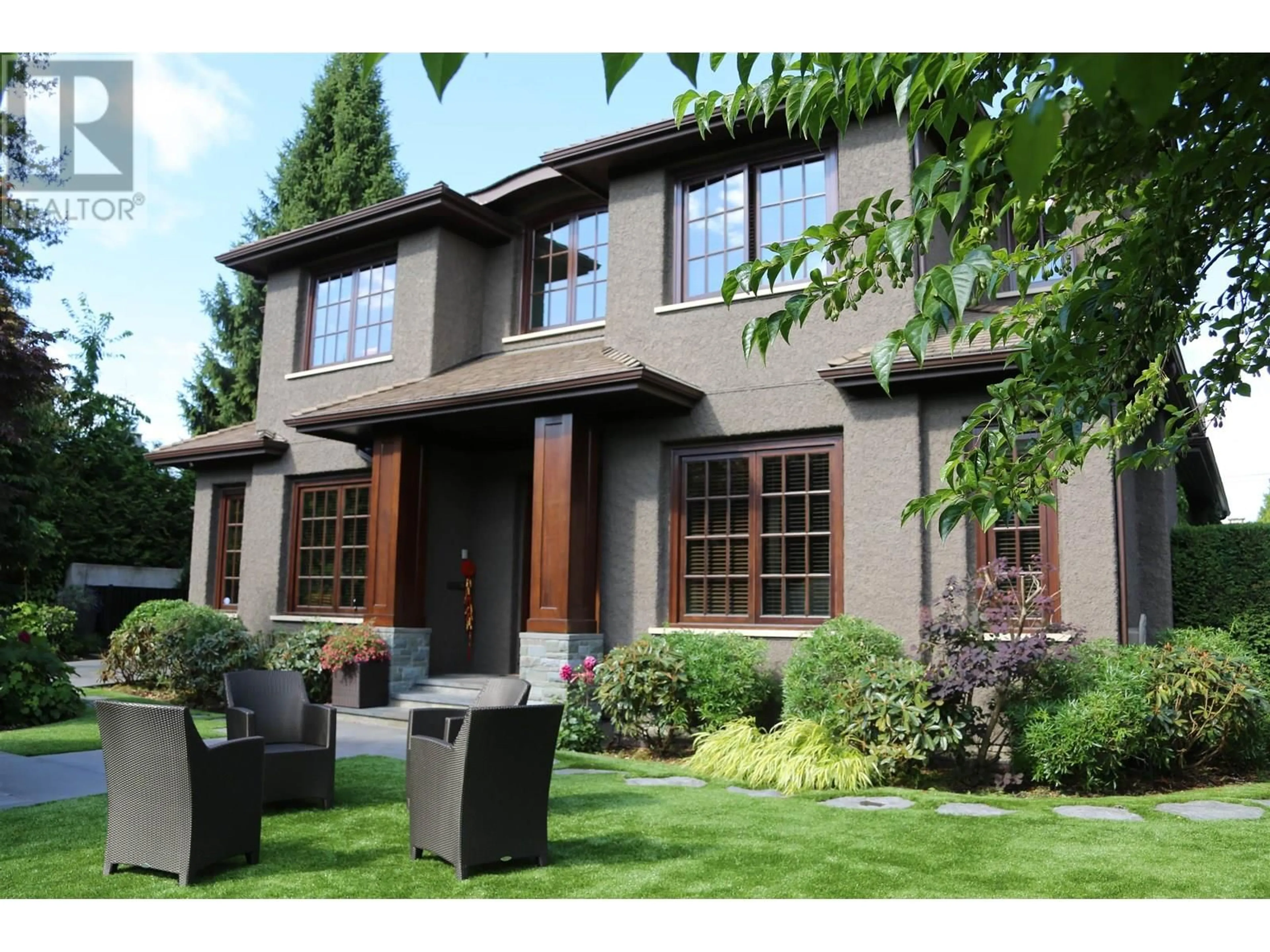 Home with vinyl exterior material, street for 1807 ACADIA ROAD, Vancouver British Columbia V6T1R2