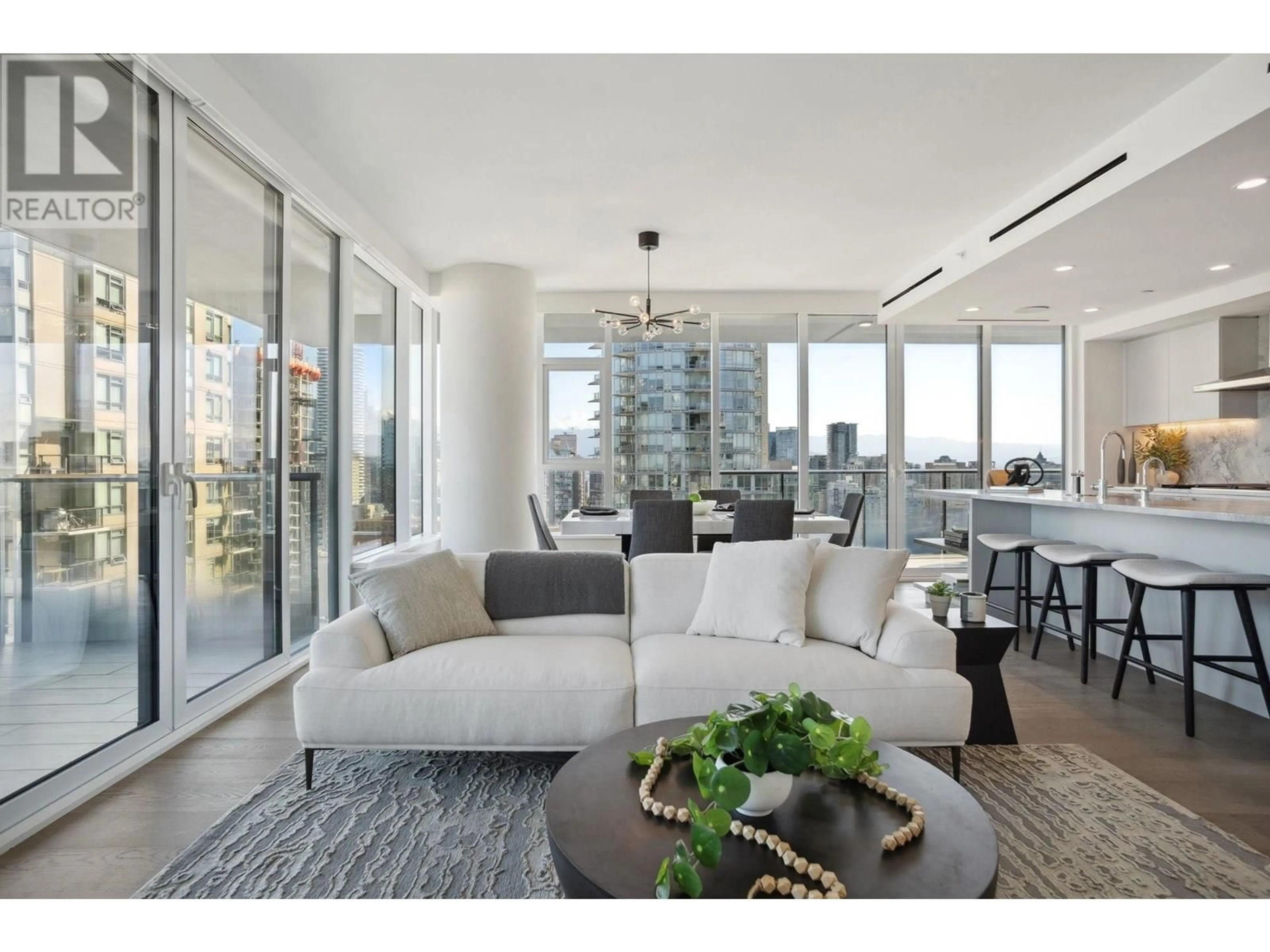 Living room with furniture, unknown for 2901 - 1335 HOWE STREET, Vancouver British Columbia V6Z0H1