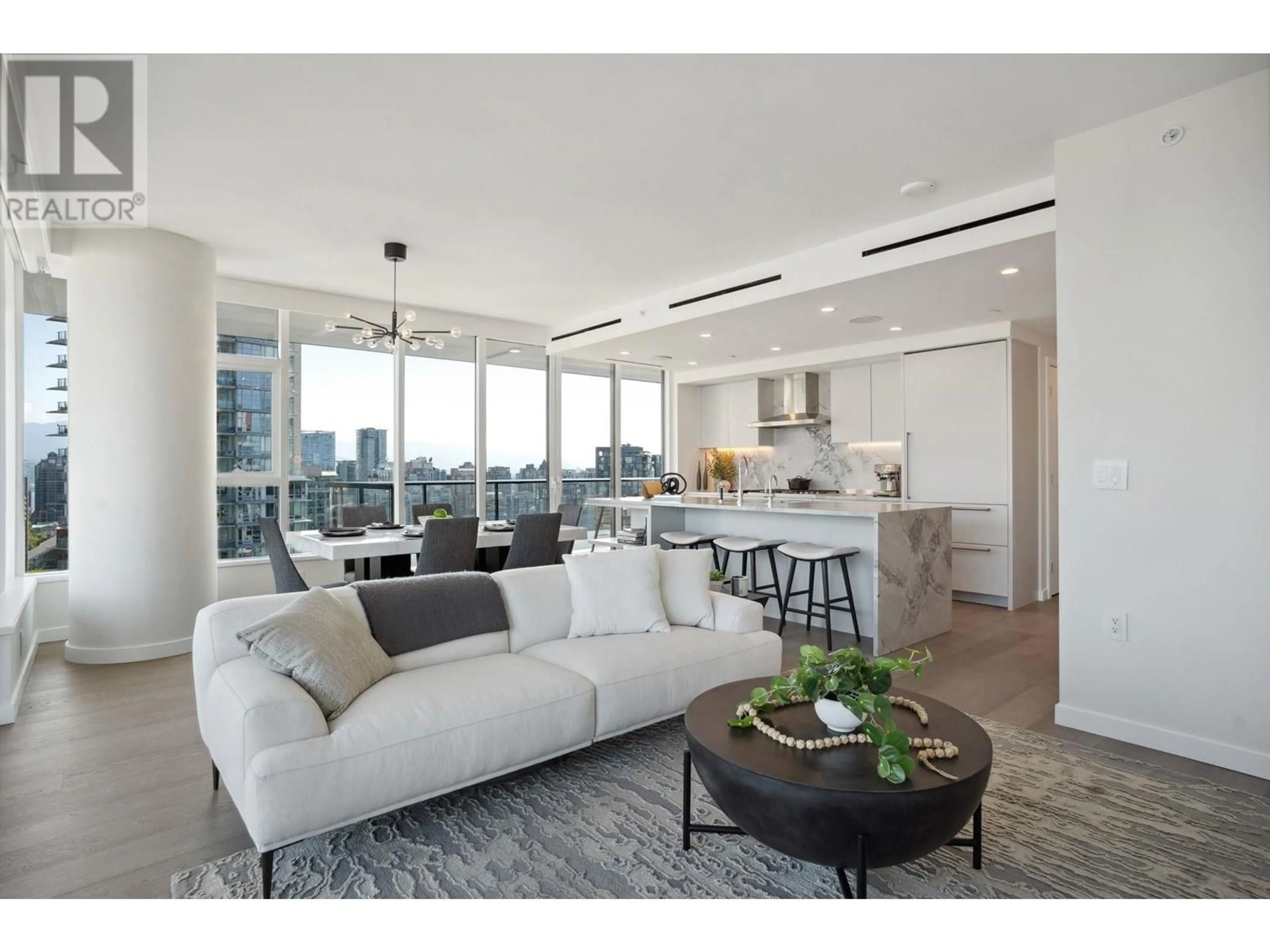 Living room with furniture, unknown for 2901 - 1335 HOWE STREET, Vancouver British Columbia V6Z0H1