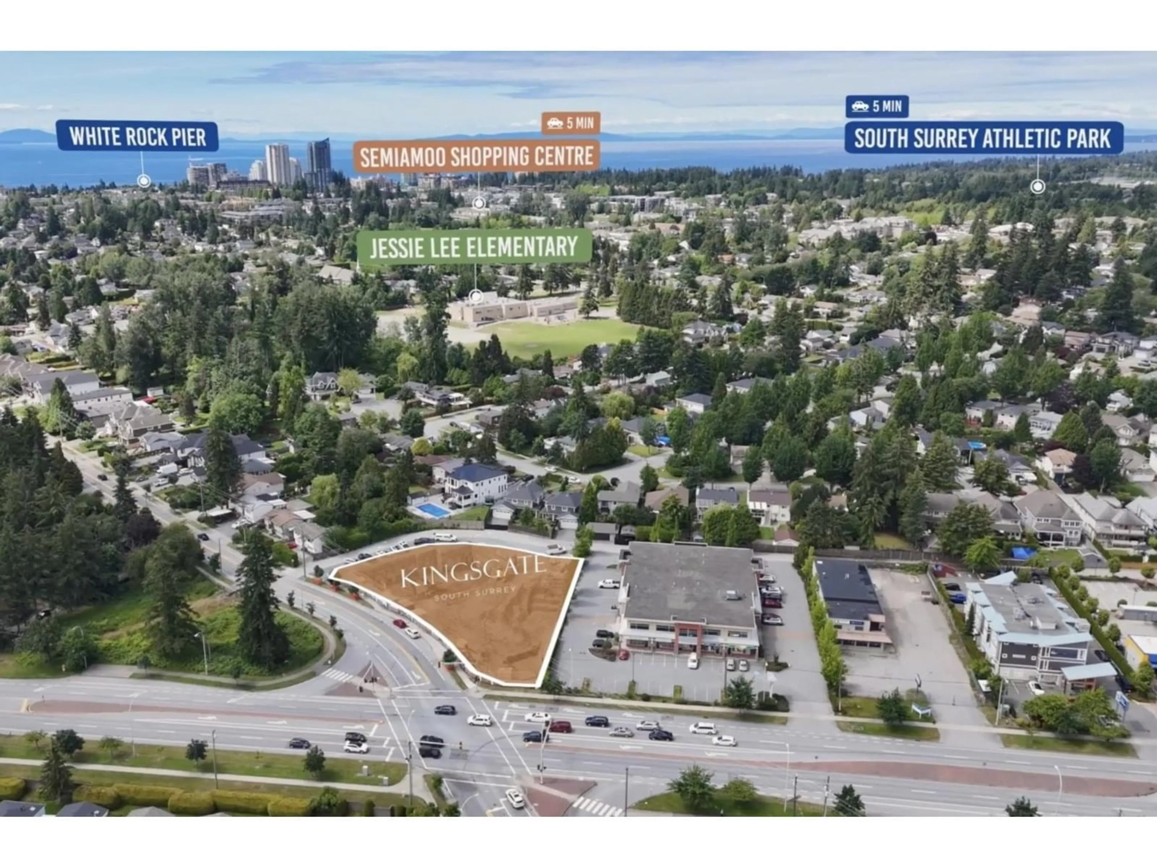 A pic from outside/outdoor area/front of a property/back of a property/a pic from drone, street for 305 - 2233 156, Surrey British Columbia V4A4V3