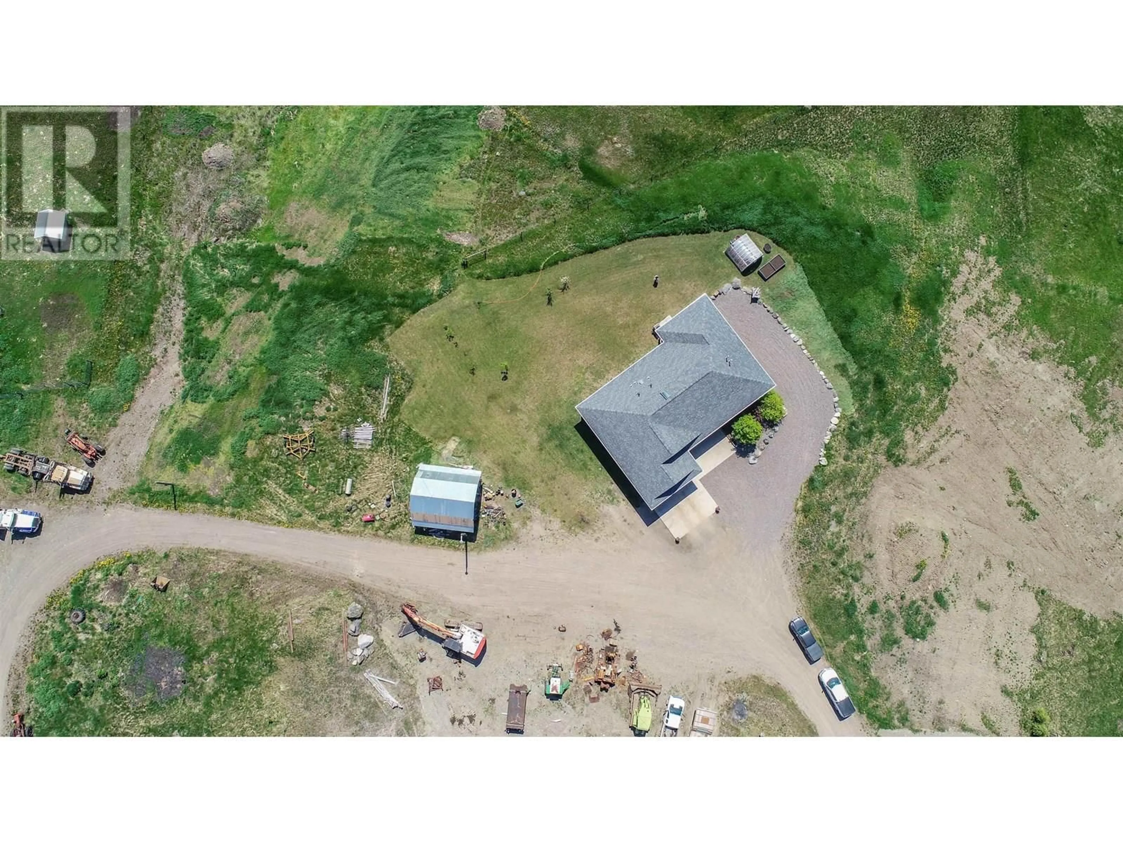 A pic from outside/outdoor area/front of a property/back of a property/a pic from drone, building for 6536 BOUNDARY ROAD, Telkwa British Columbia V0J2X2