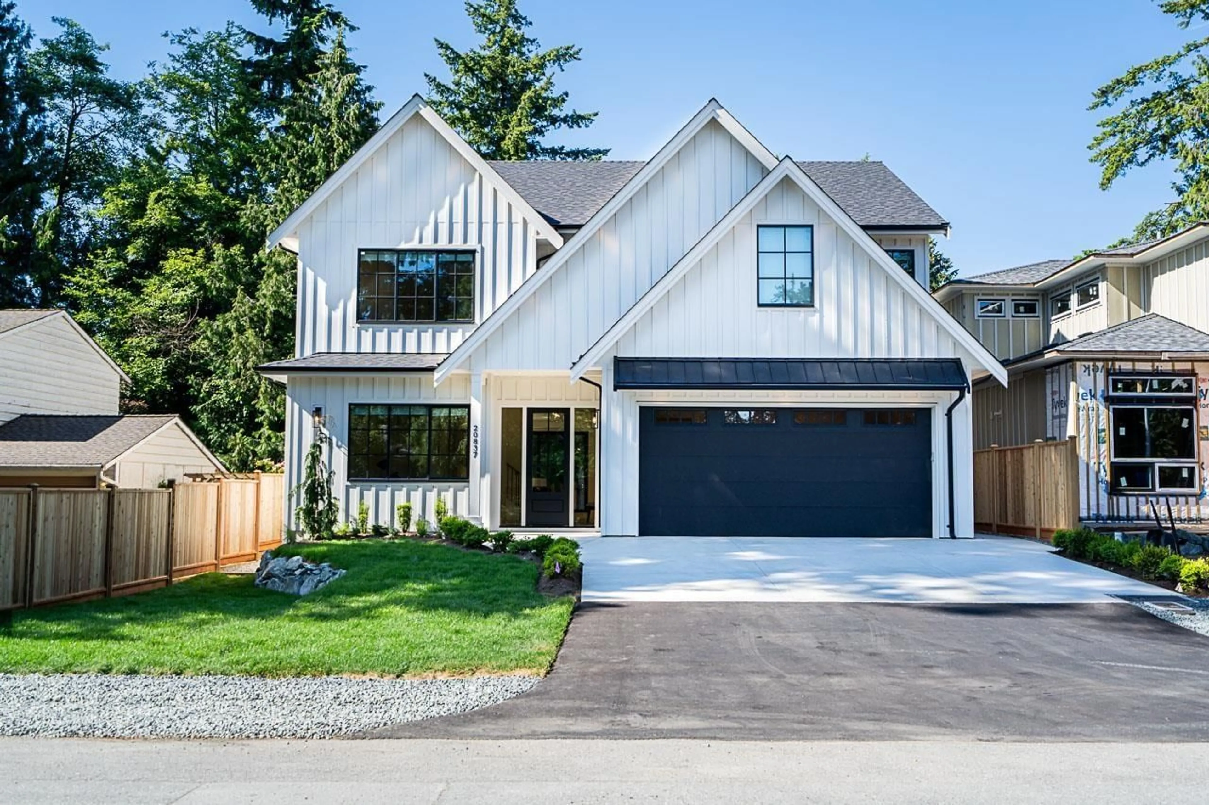 Home with vinyl exterior material, street for 20837 45A, Langley British Columbia V3A3G4