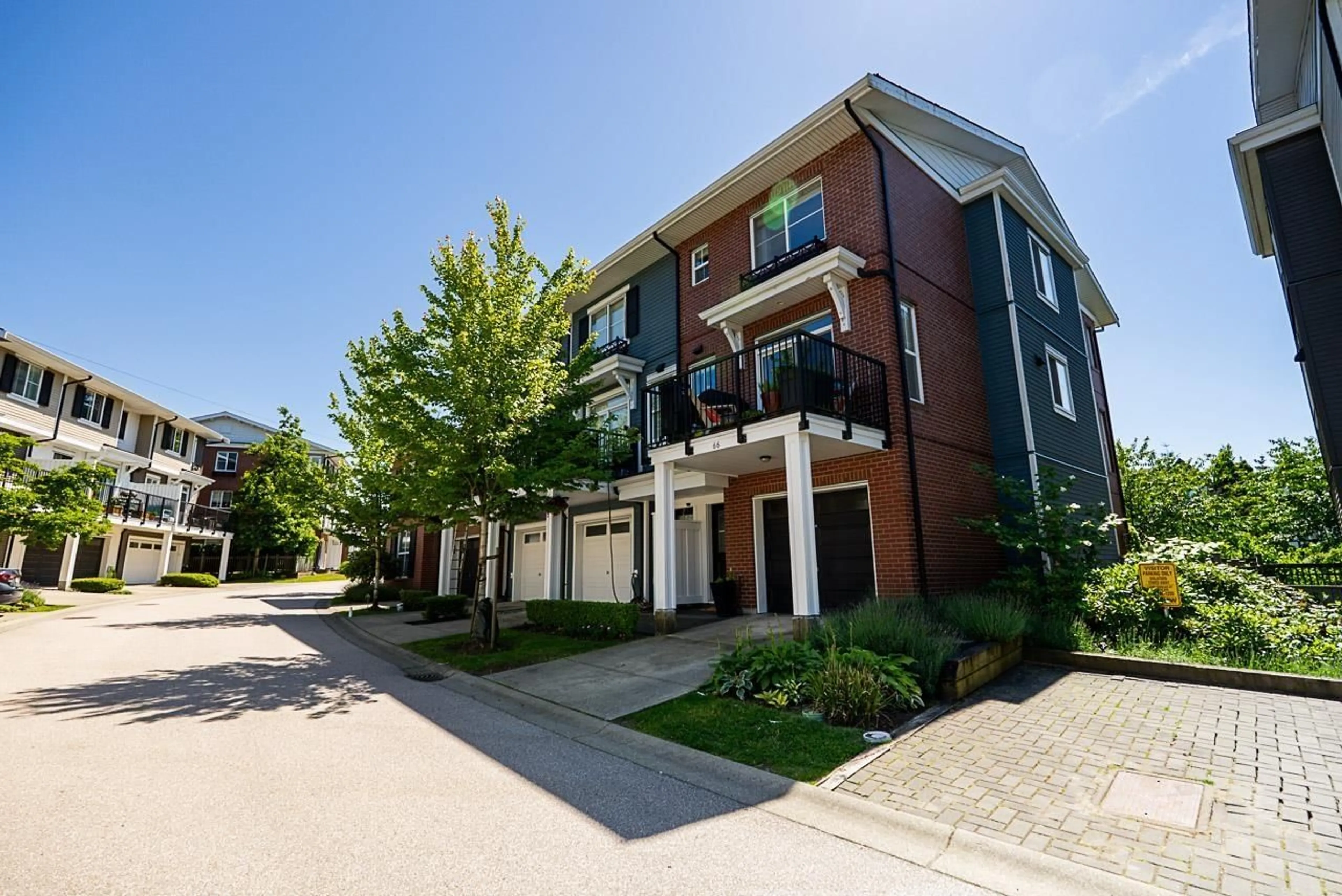 Home with brick exterior material, street for 66 - 10735 84, Delta British Columbia V4C0C7