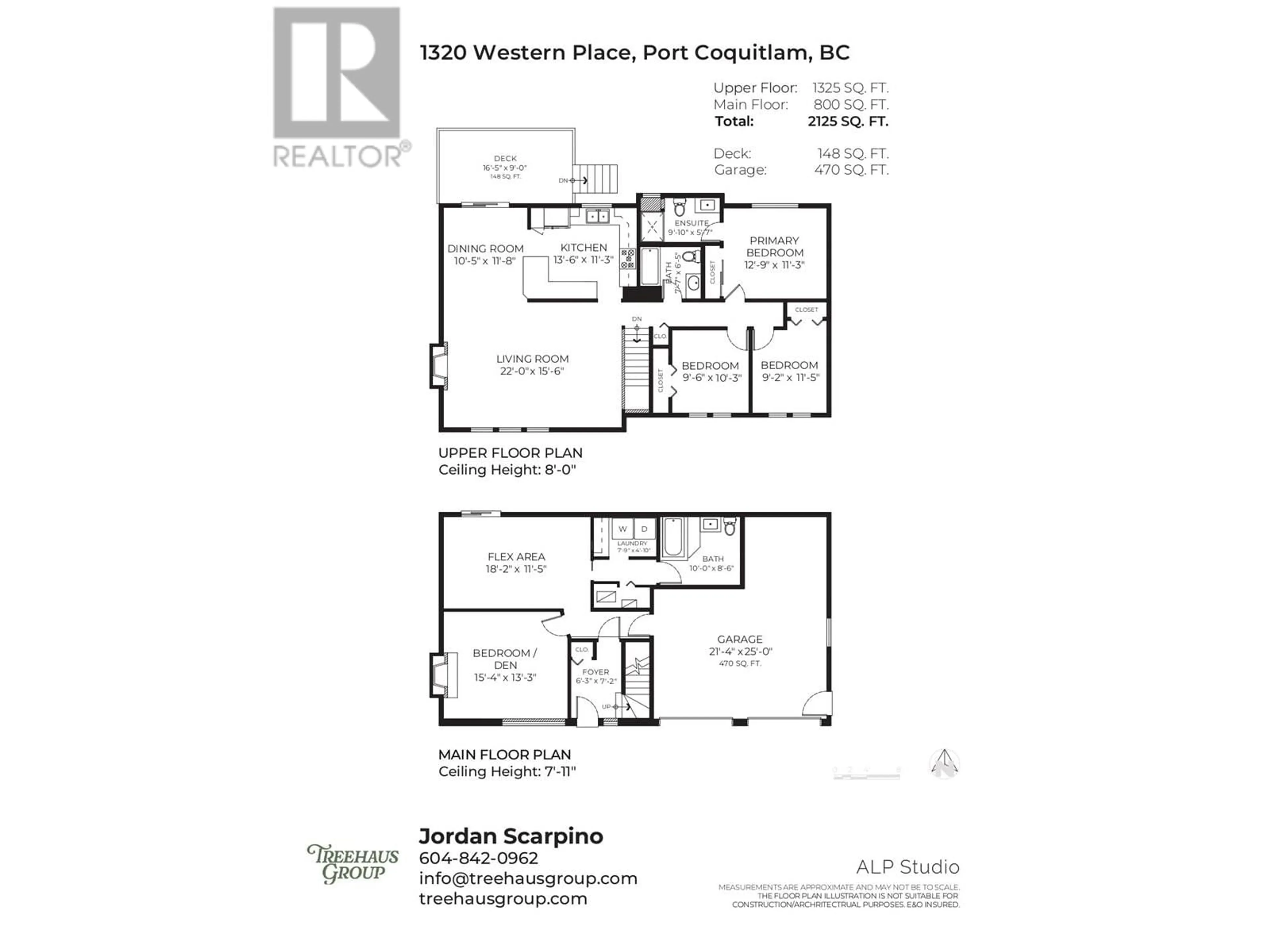 Floor plan for 1320 WESTERN PLACE, Port Coquitlam British Columbia V3C4J9