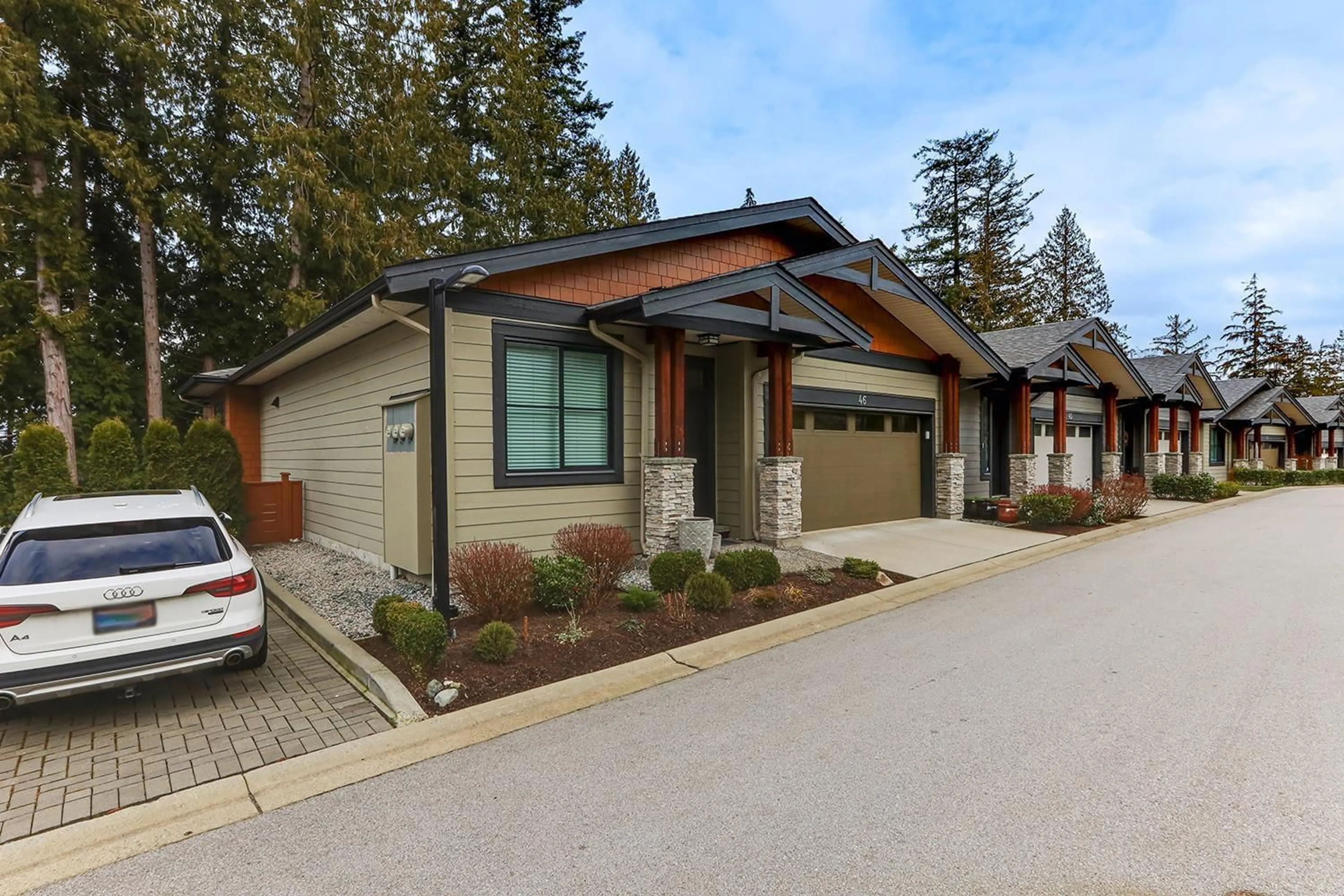 Home with brick exterior material, street for 46 - 3618 150, Surrey British Columbia V3Z0W3
