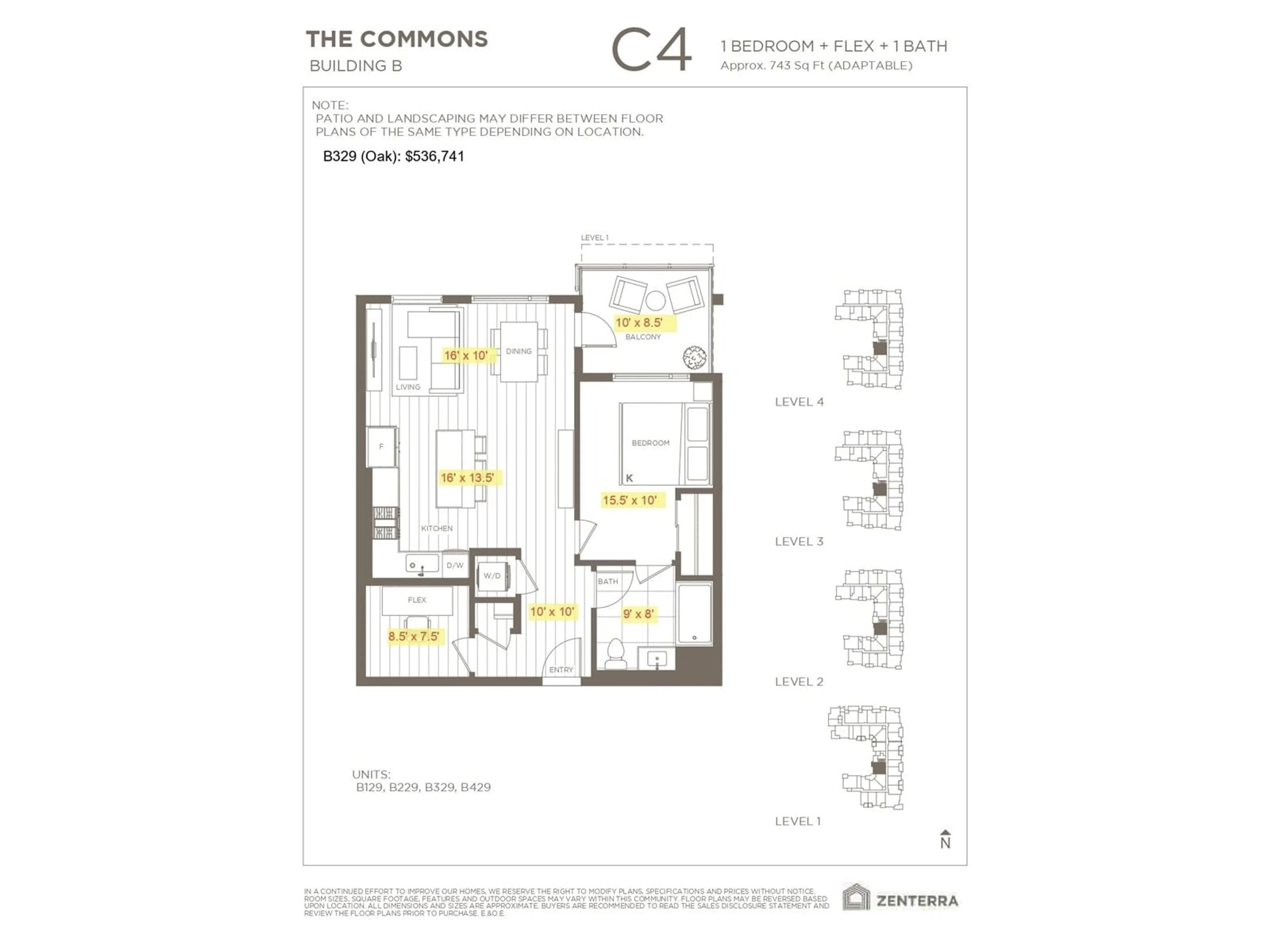 Floor plan for B329 - 8230 208B, Langley British Columbia V2Y2C4