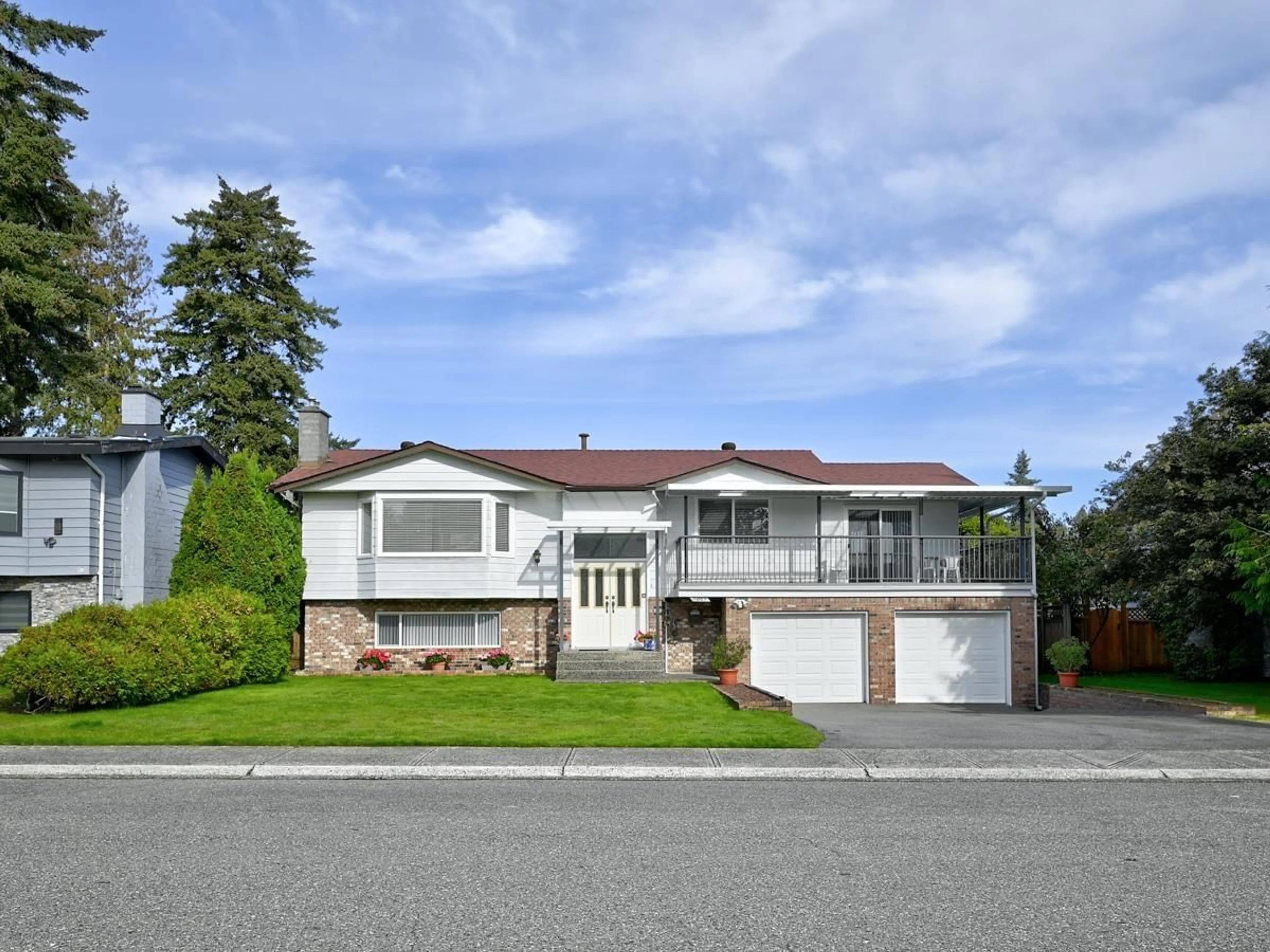 Home with brick exterior material, street for 11869 83, Delta British Columbia V4C2H6