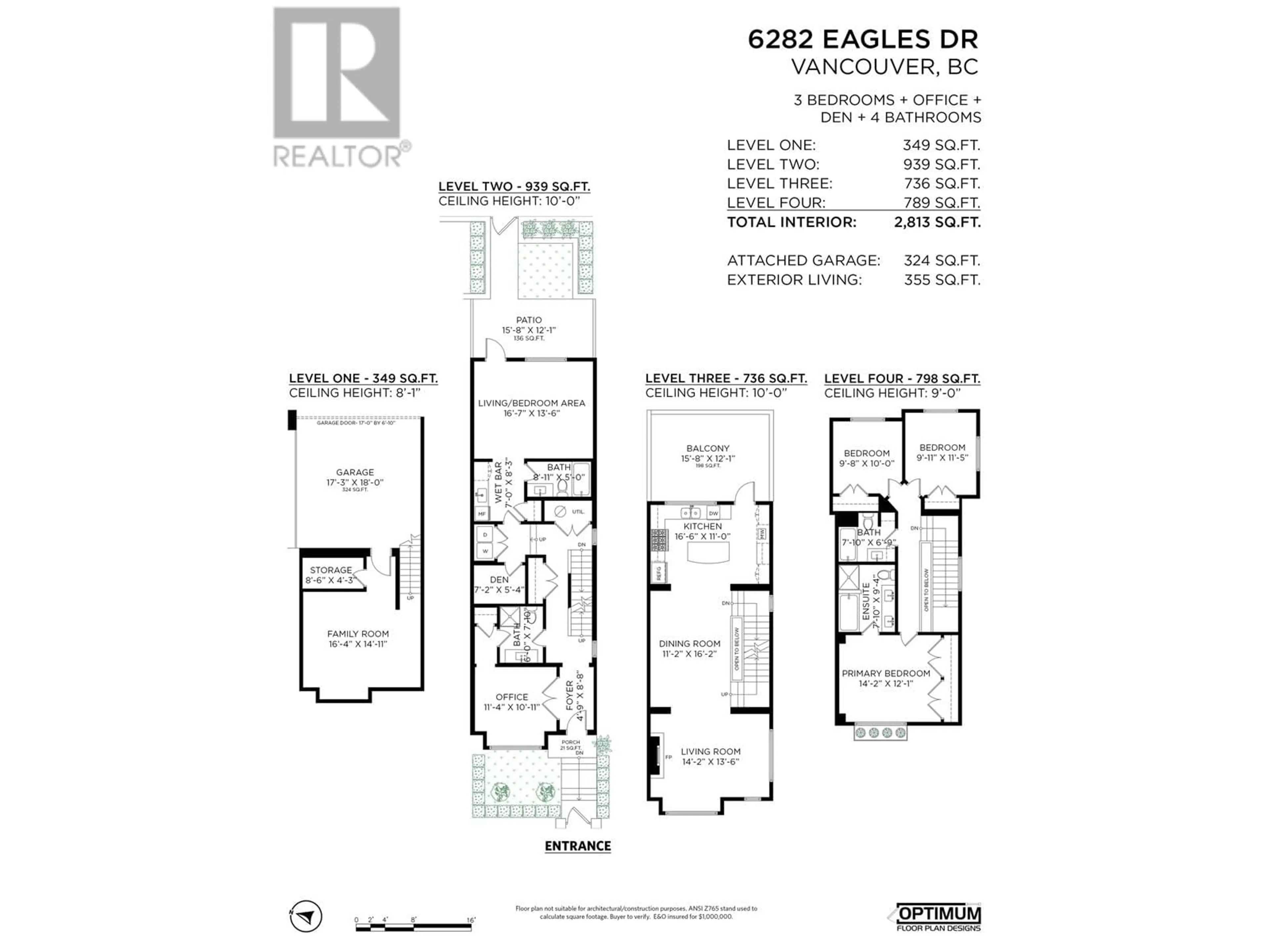 Floor plan for 6282 EAGLES DRIVE, Vancouver British Columbia V6T0A3
