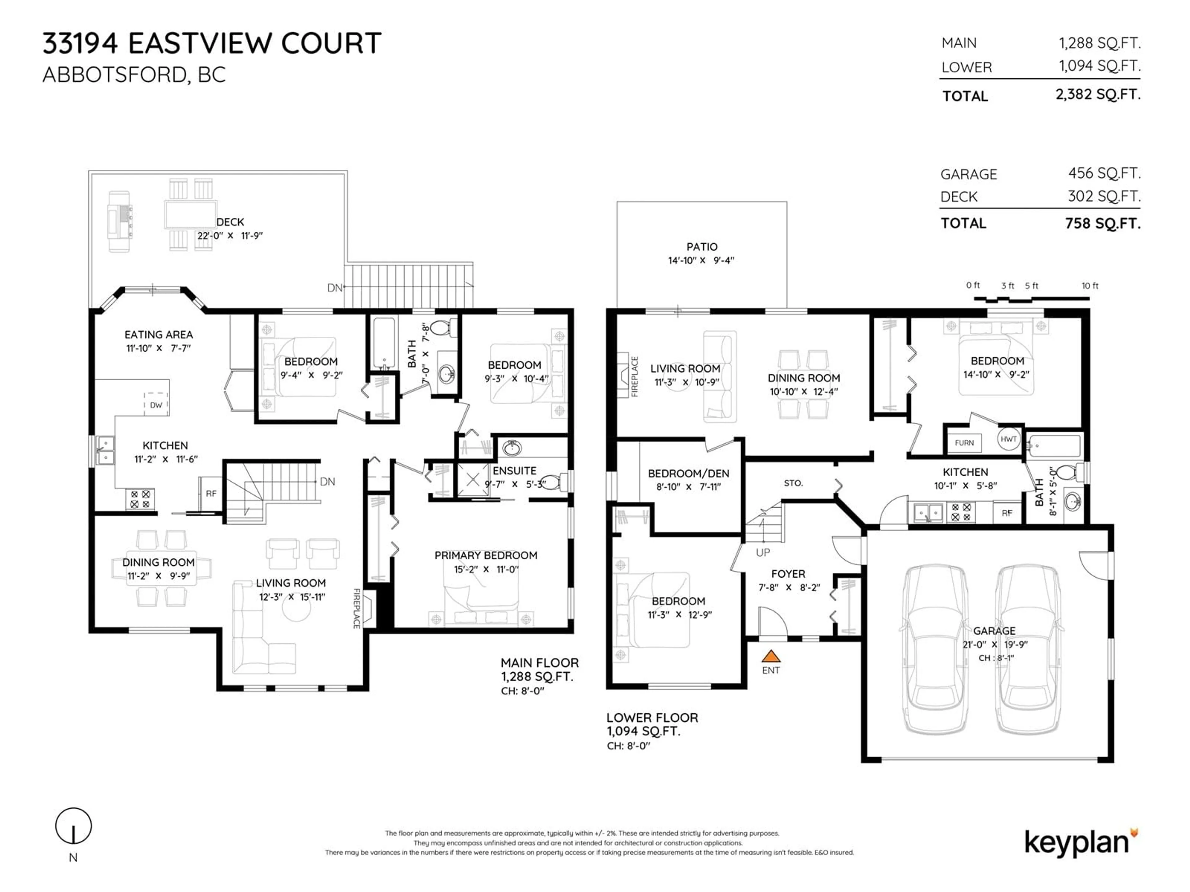 Floor plan for 33194 EASTVIEW, Abbotsford British Columbia V2S6W3